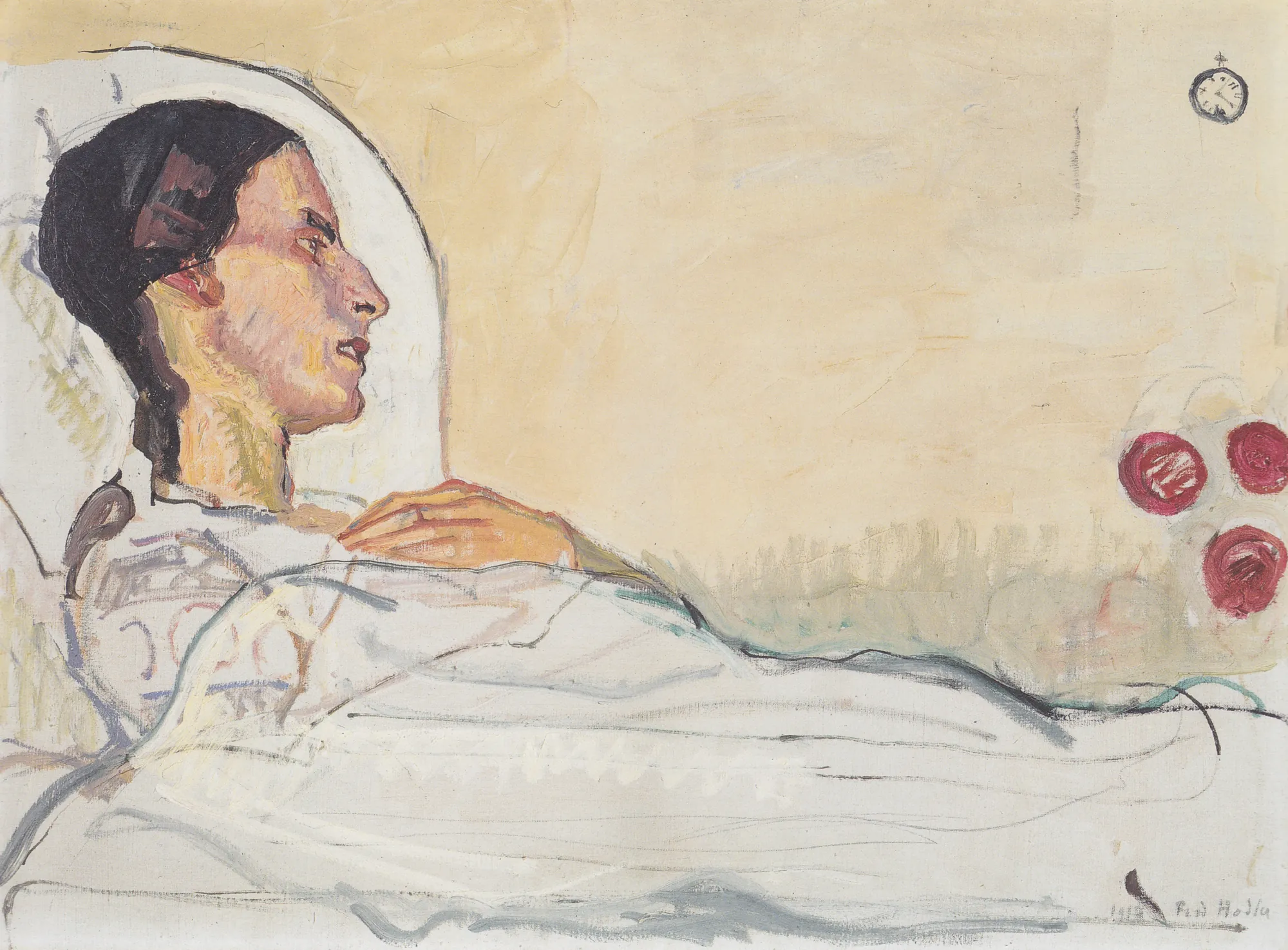 Valentine Godé-Darel in Her Sickbed