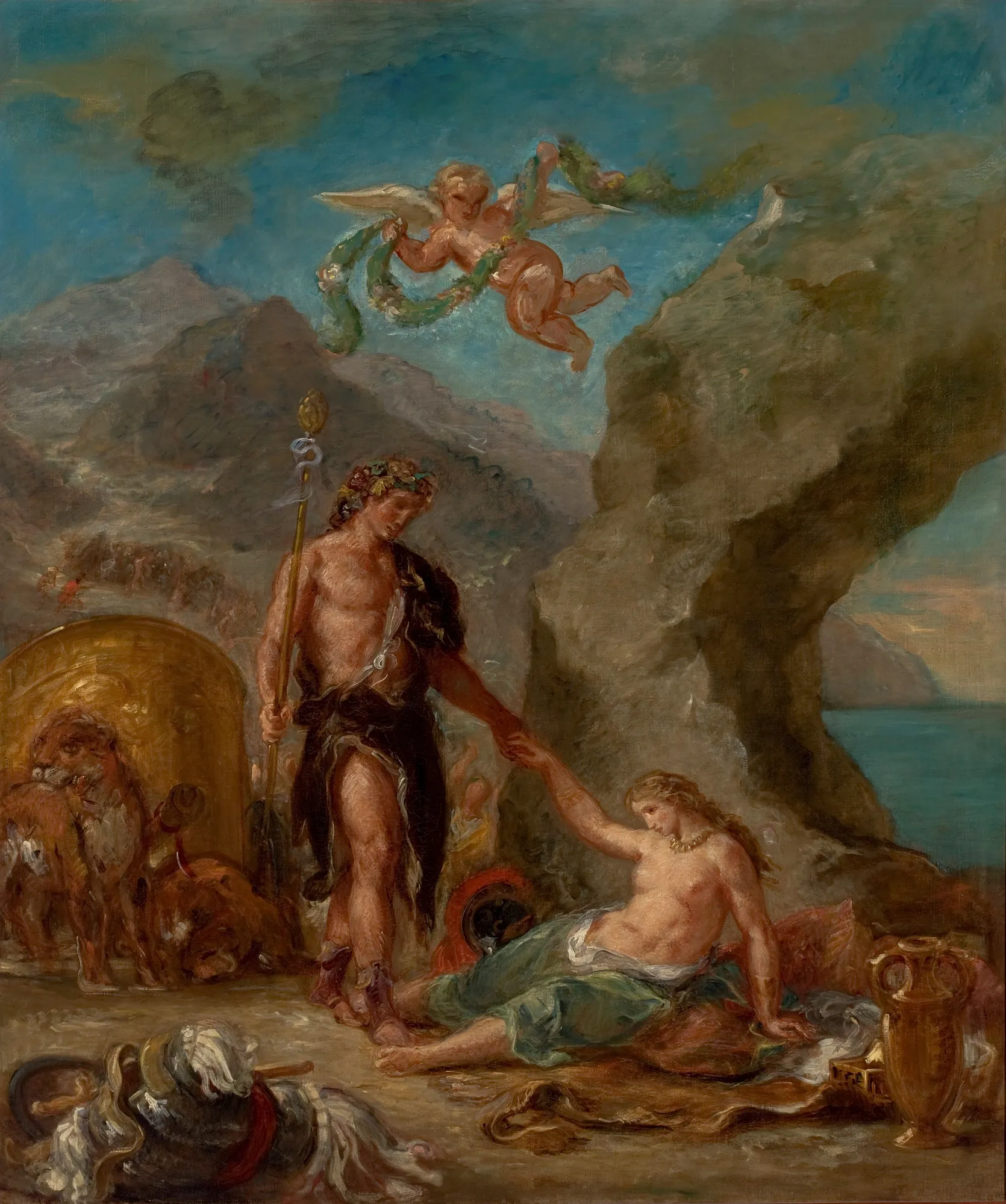 Autumn: Bacchus and Ariadne