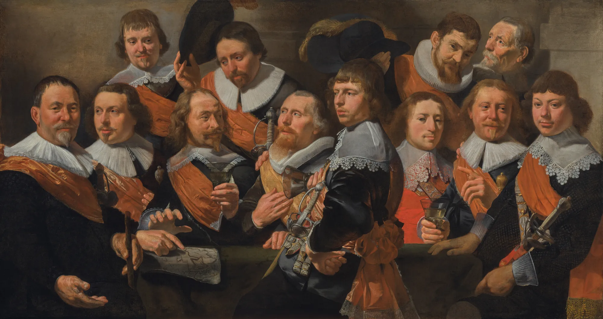 Officers of the Orange Company of the Old Civic Guard