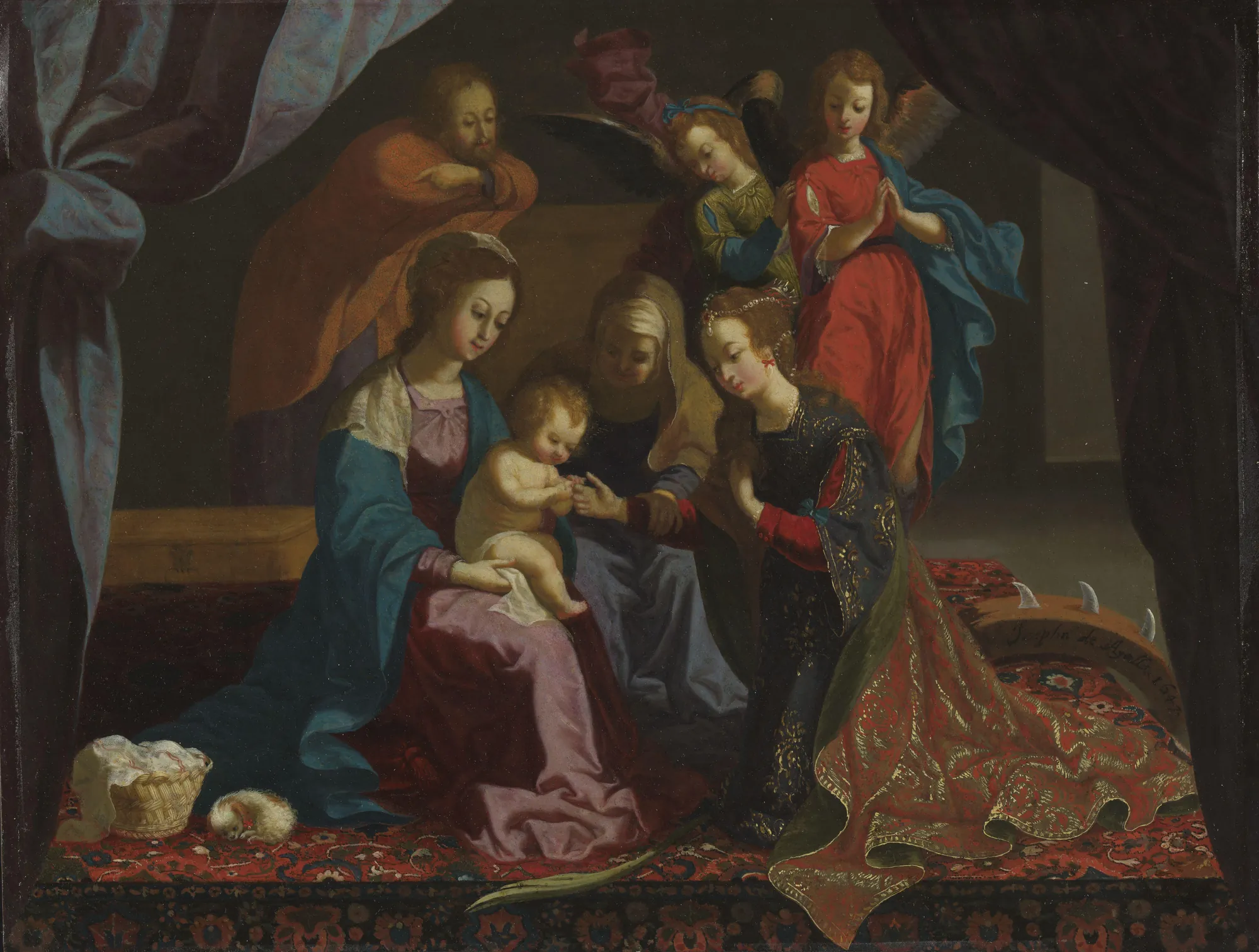 The Mystic Marriage of Saint Catherine