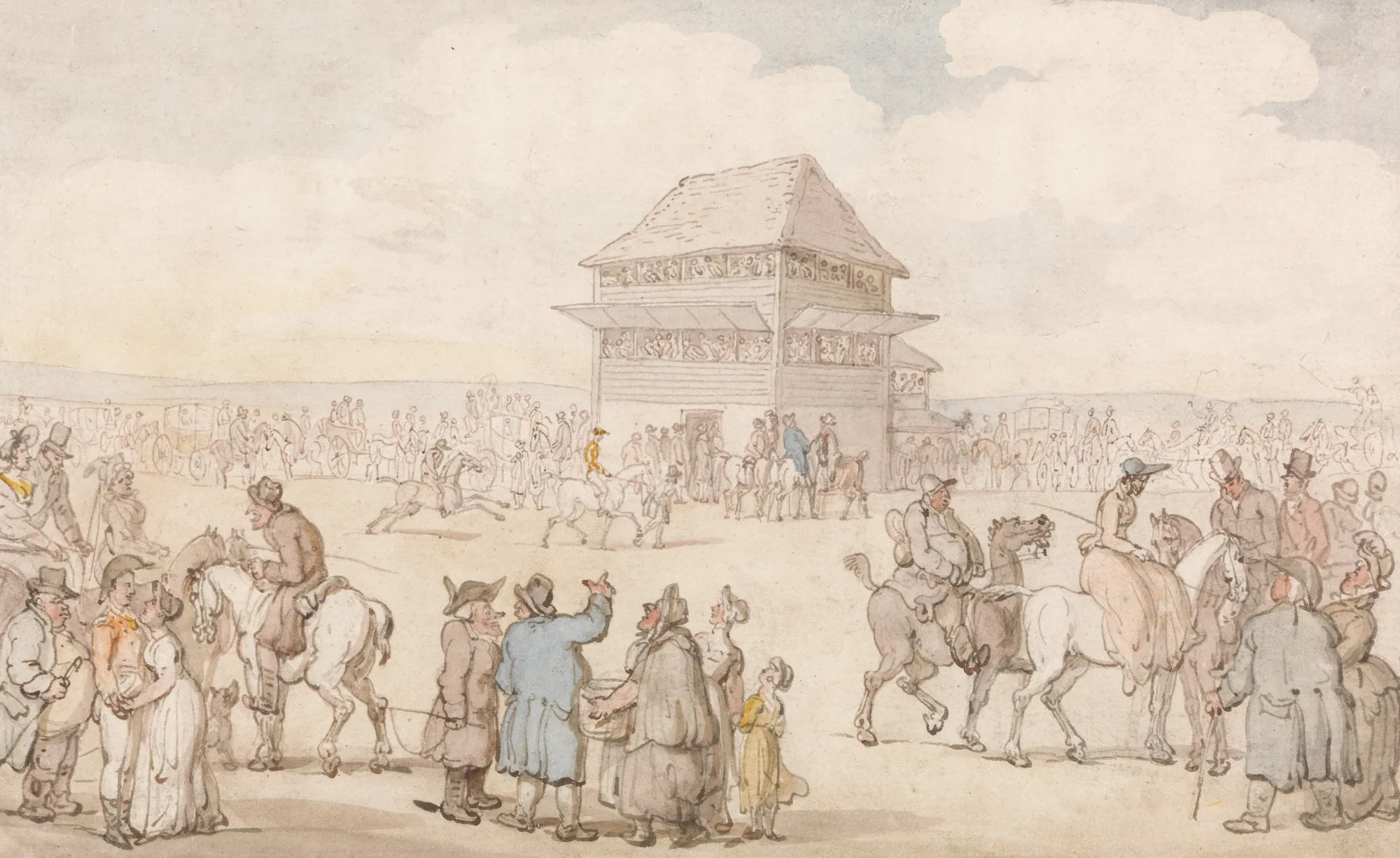 A Crowded Race Meeting