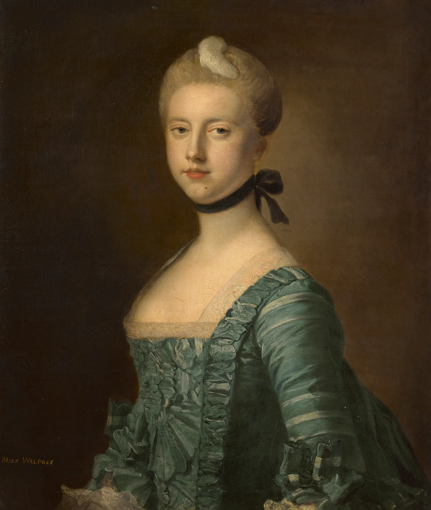 Miss C. Walpole, Afterwards Countess Dysart