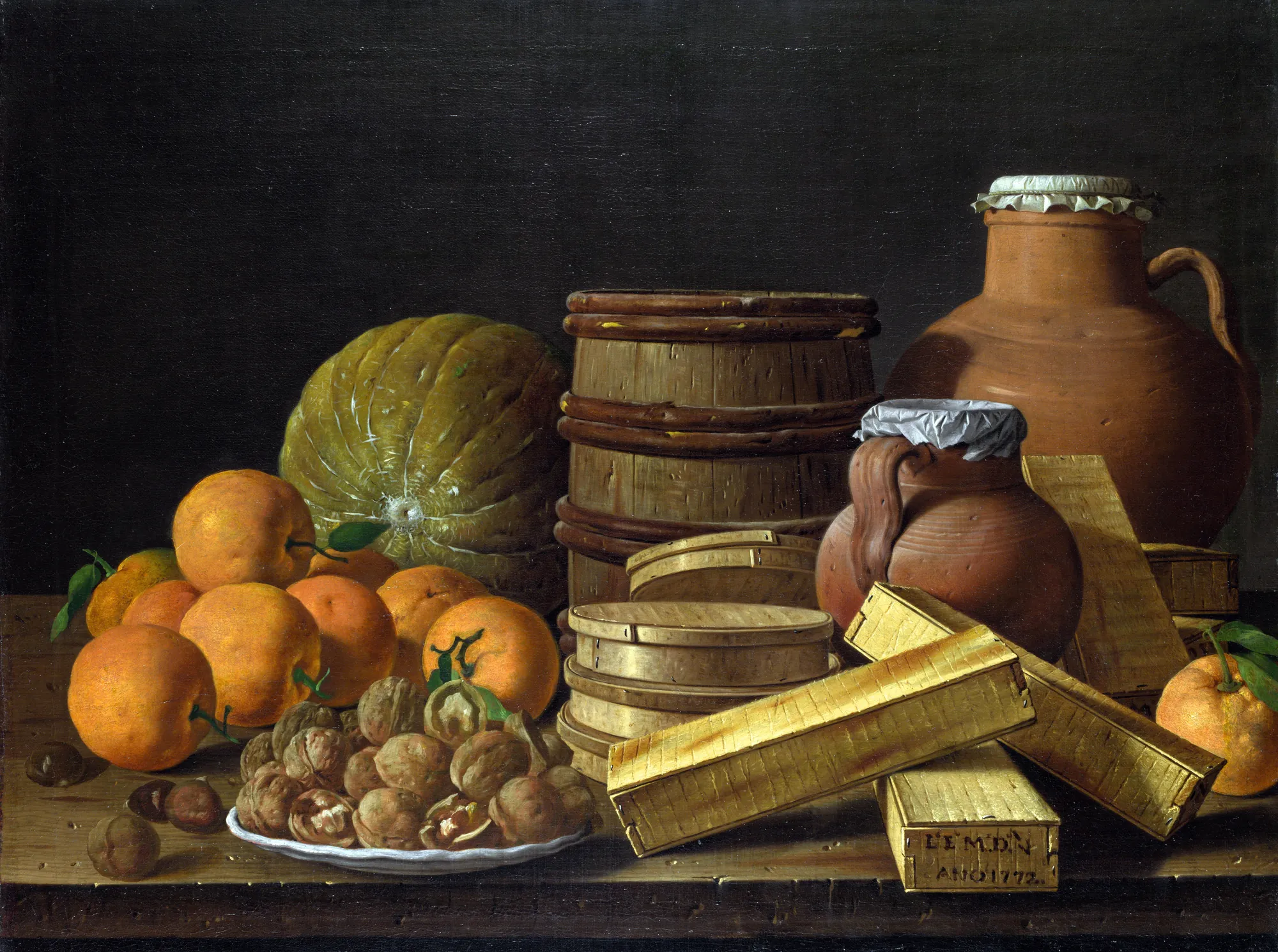 Still Life with Oranges and Walnuts