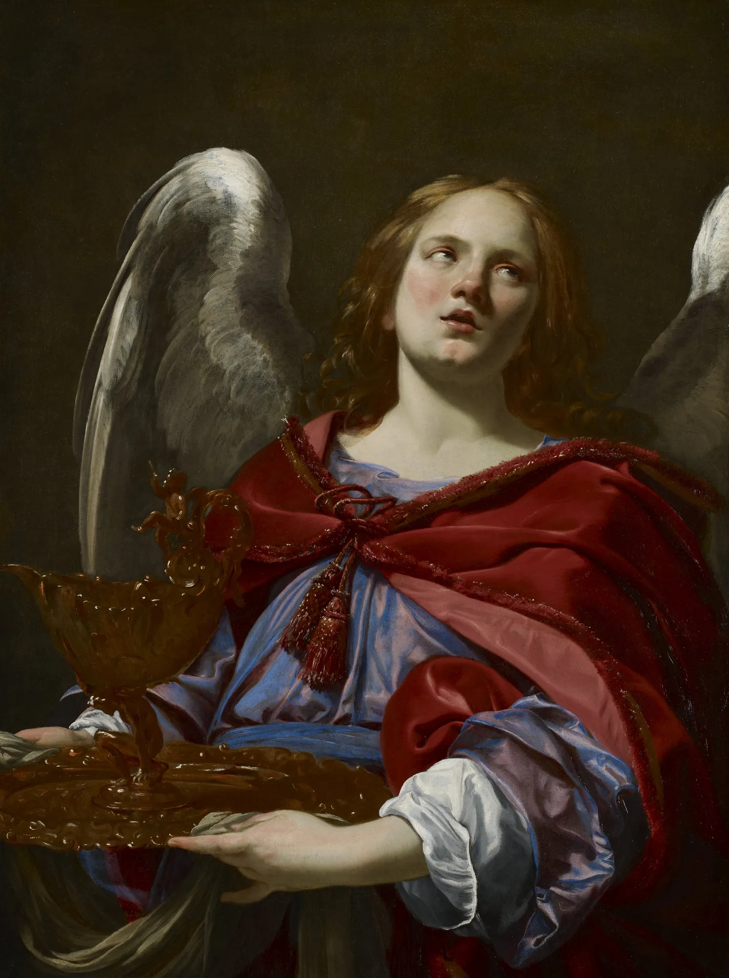 Angel Holding the Vessel and Towel
