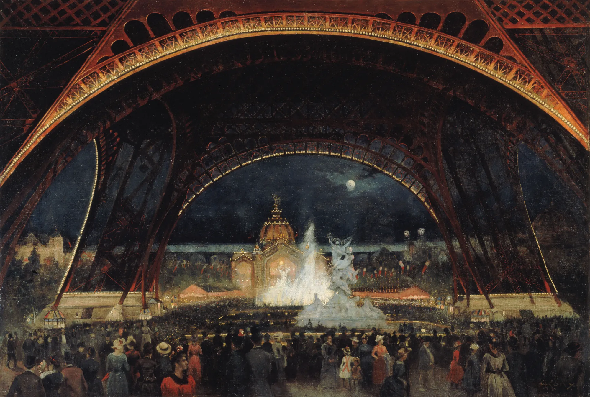 Night Festival at the 1889 World's Fair