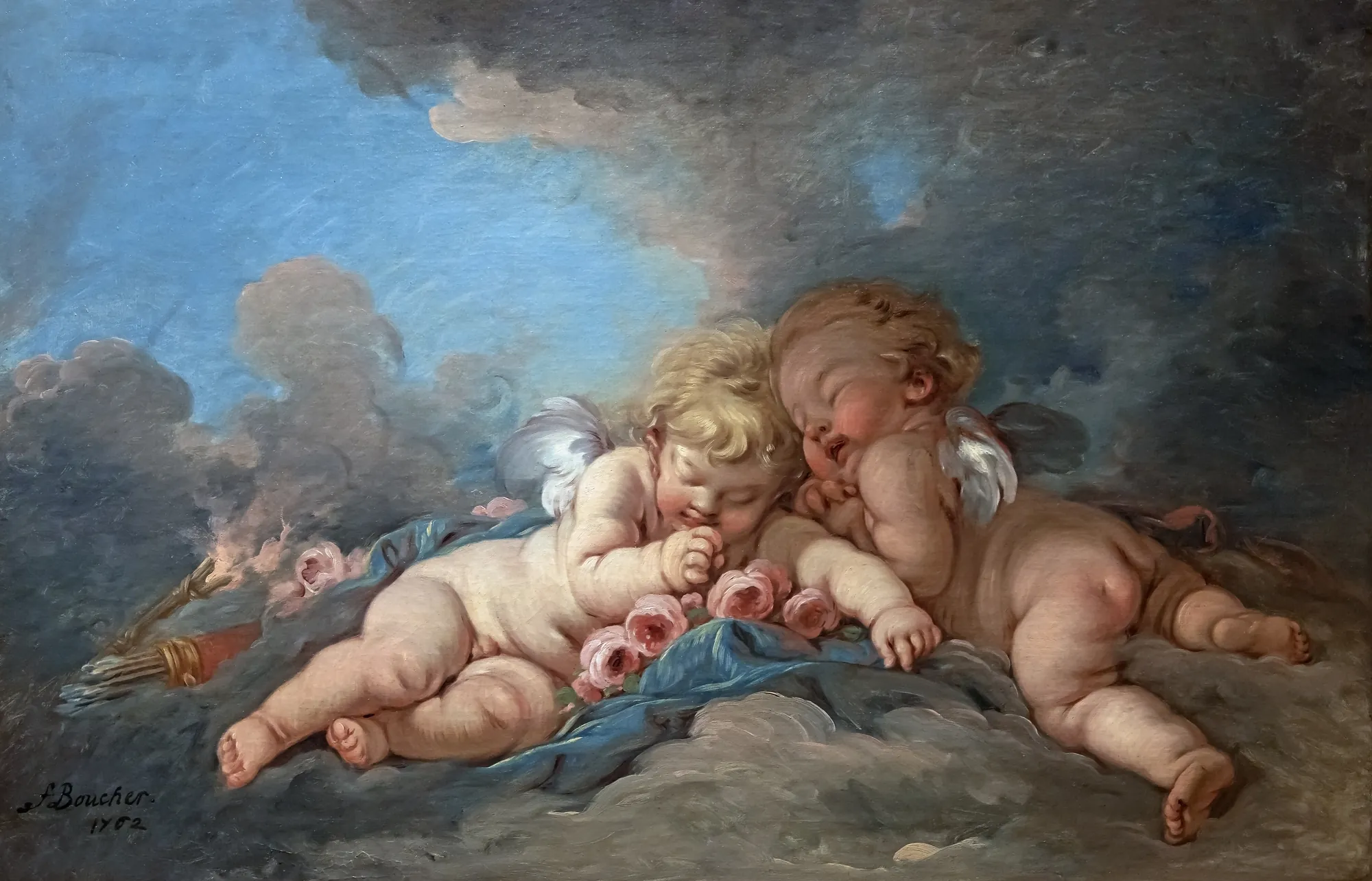 Composition with Putti