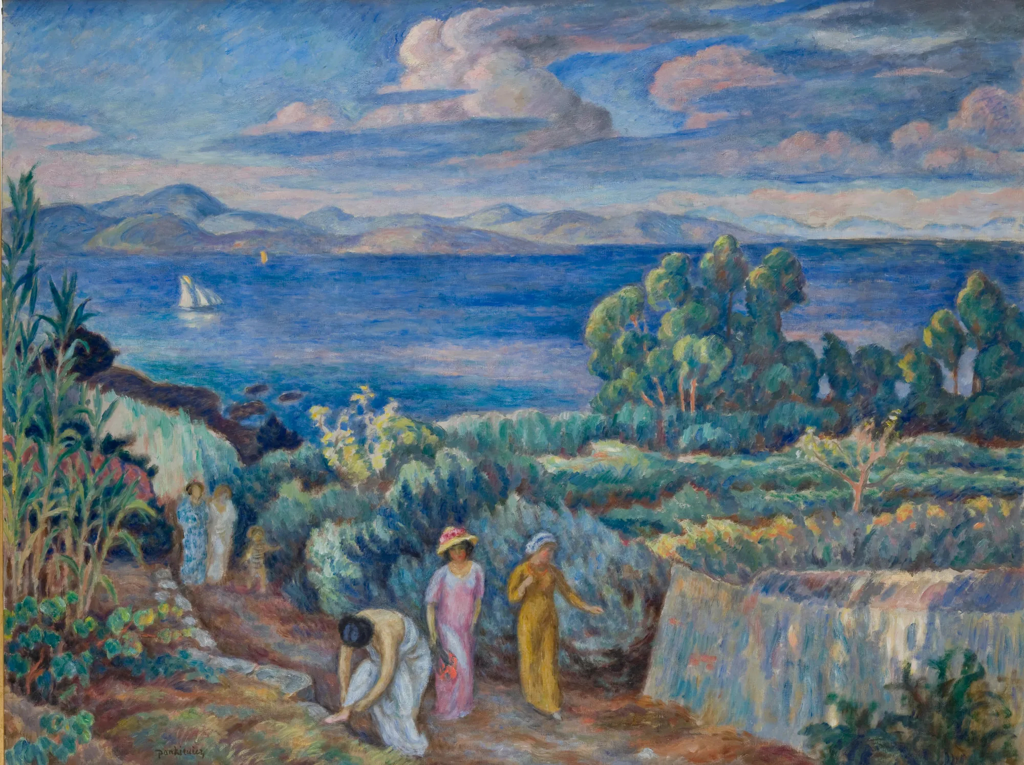Return from a Swim
