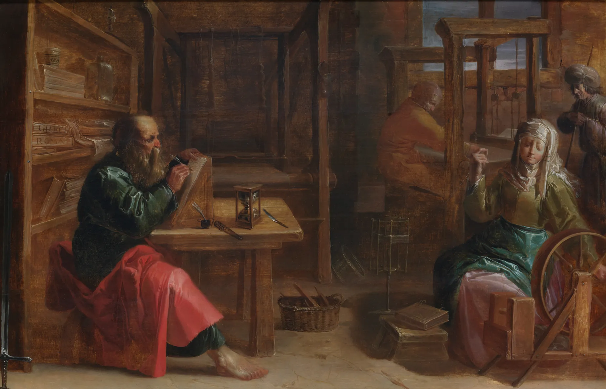 Saint Paul with Saints Aquila and Priscilla