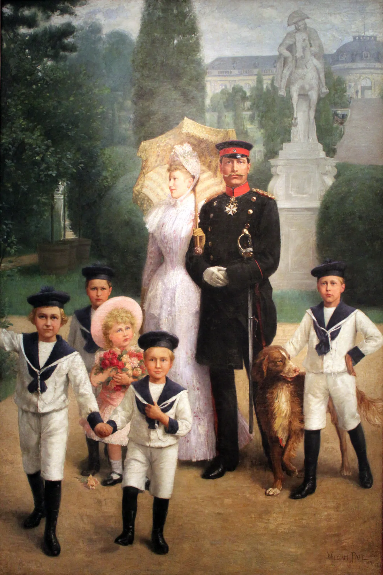 The Royal Family in Park Sanssouci