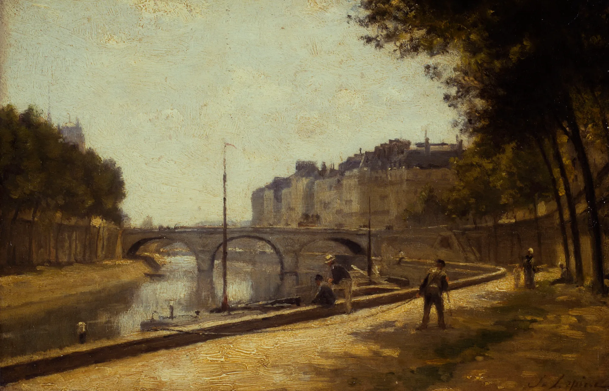 Le pont Saint-Michel