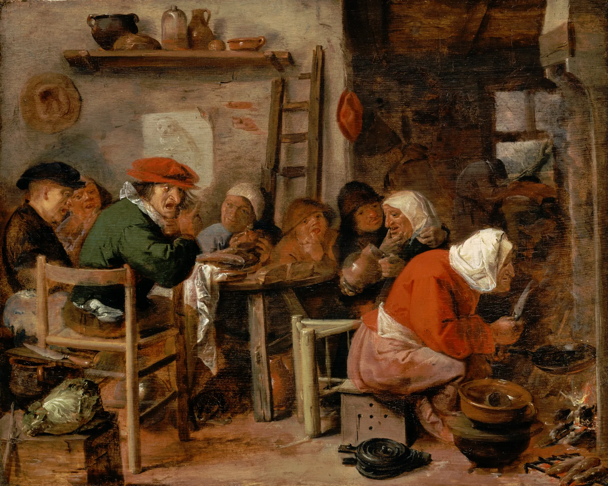 A Woman Making Pancakes