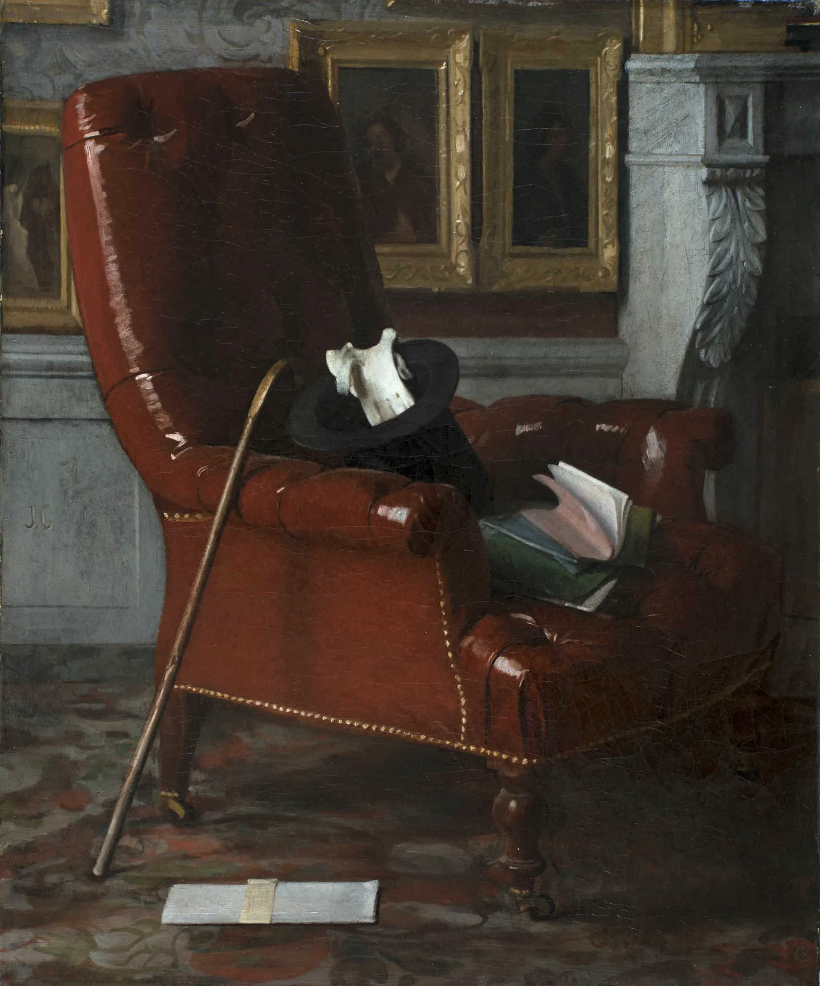 Un coin de salon chez le peintre