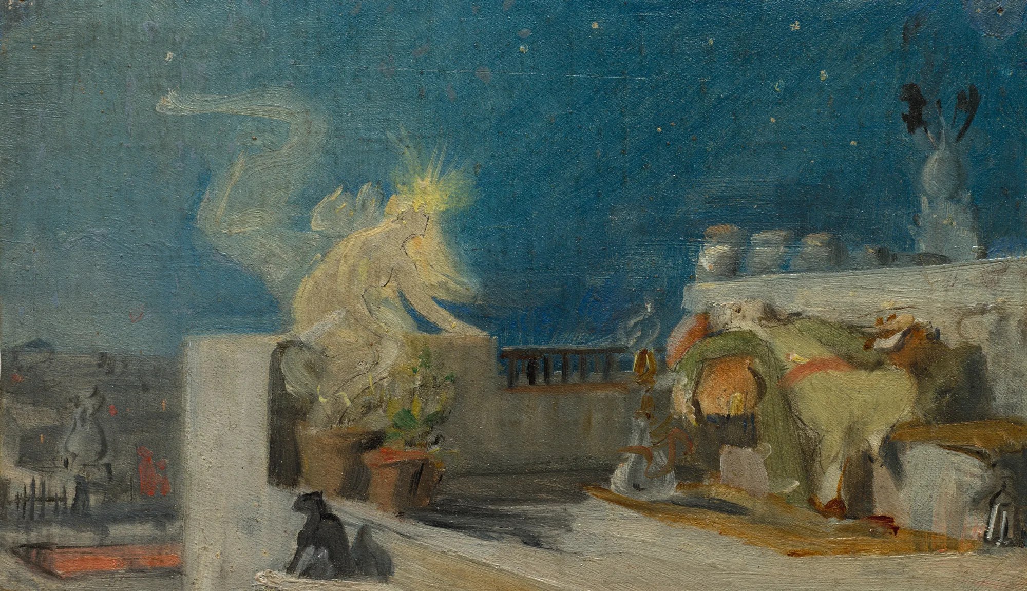 Sketch for "The Oriental Dream"