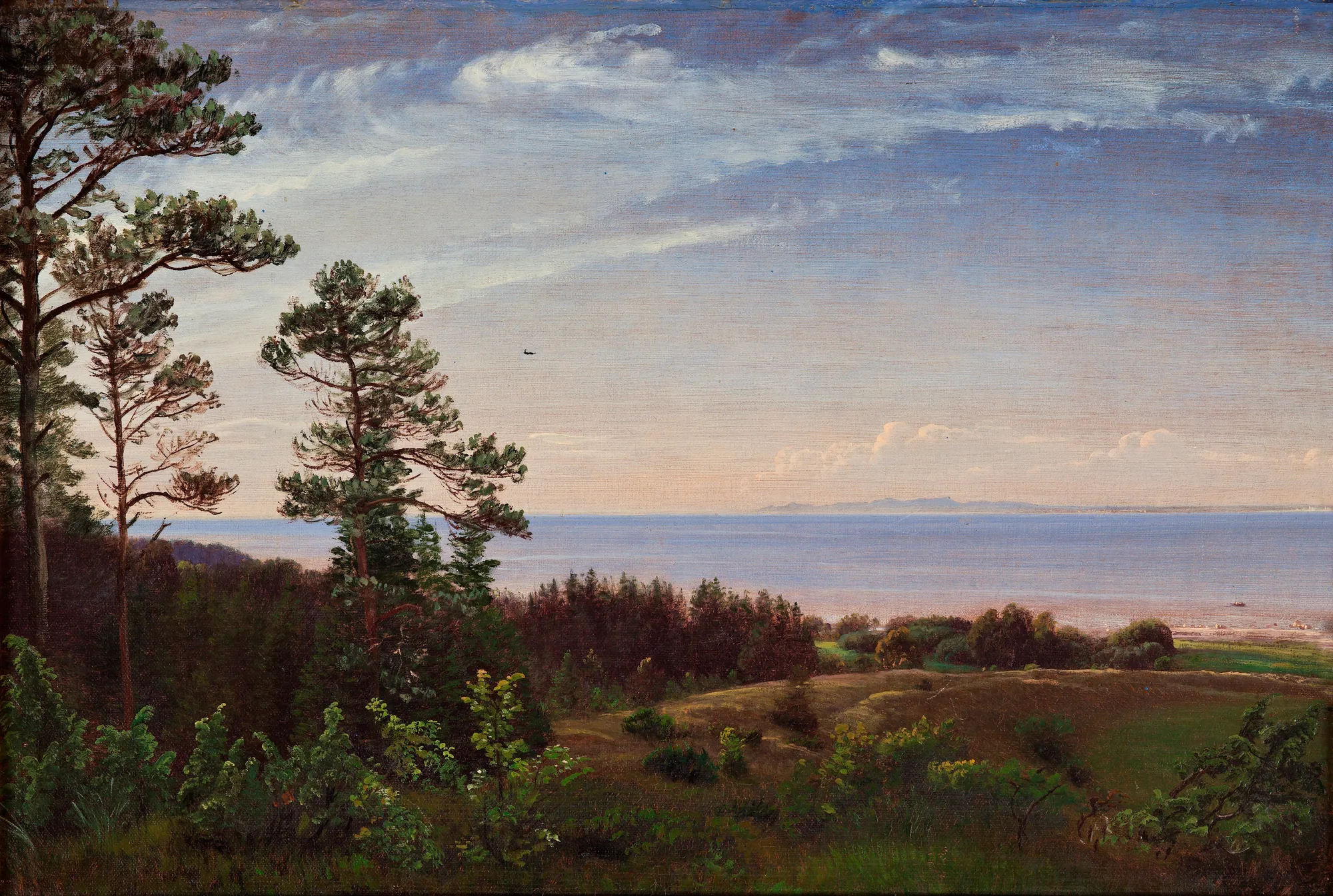 View from the North Coast of Zealand across the Kattegat