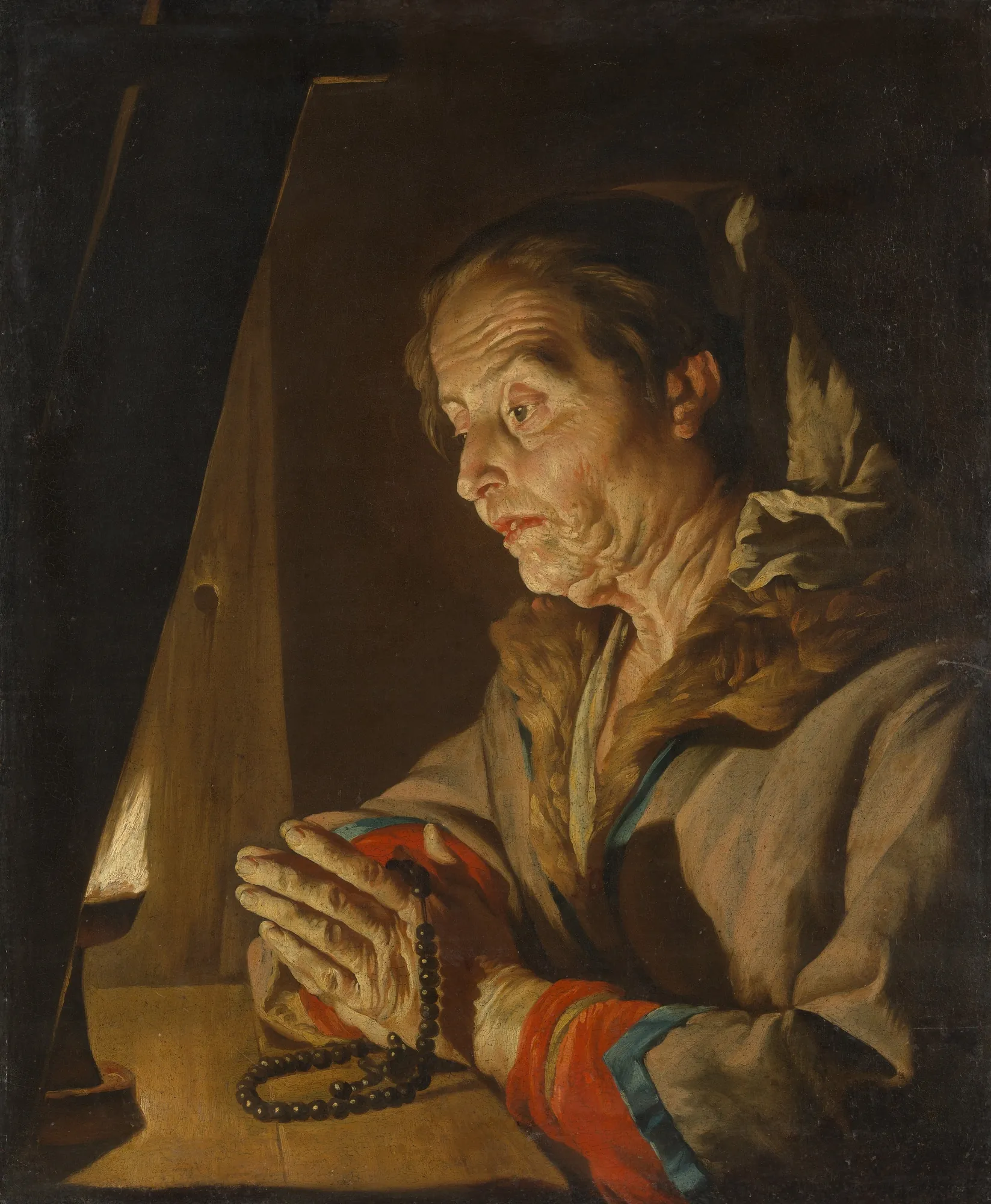 Old Woman Praying