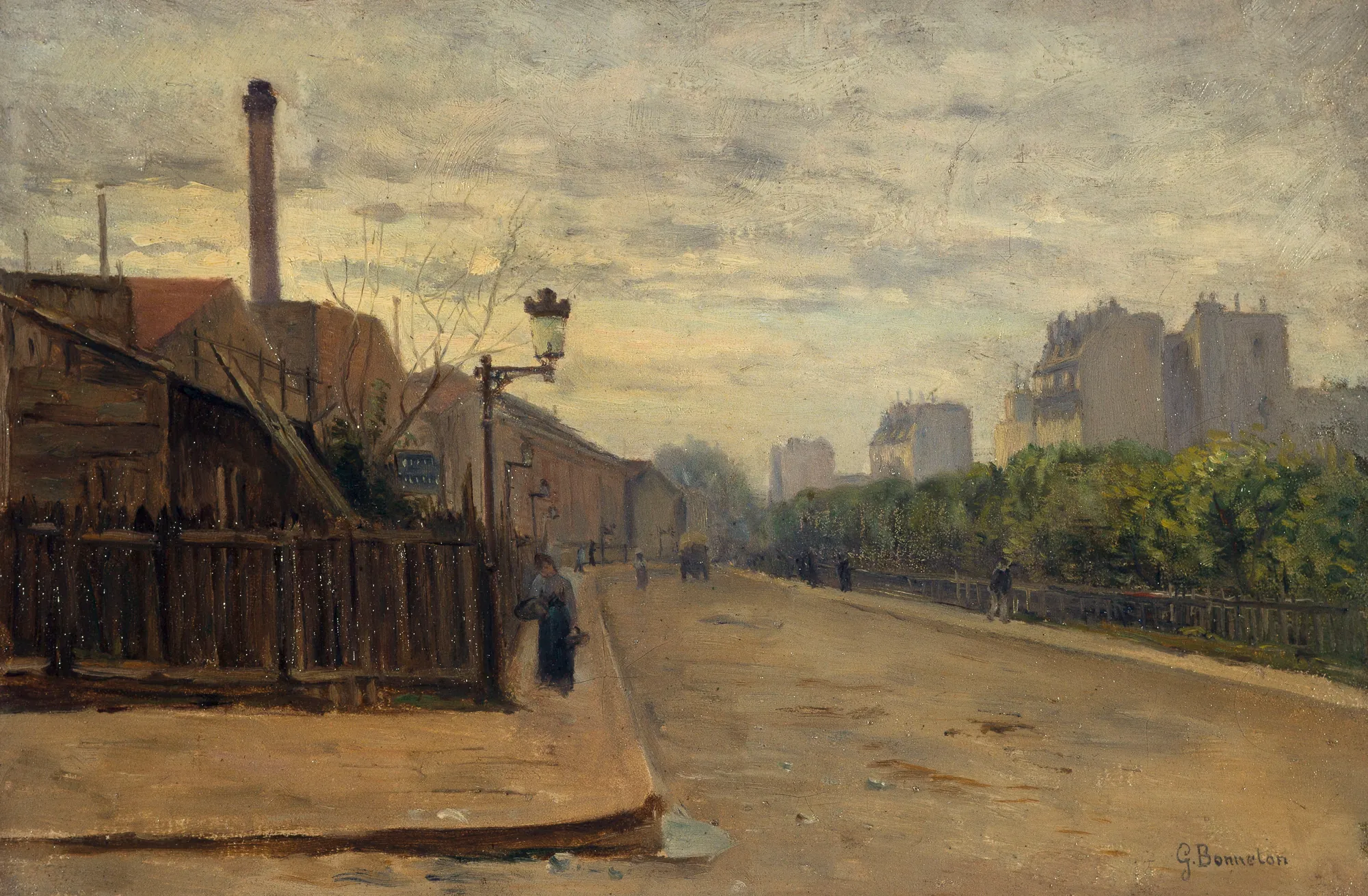 La rue Auguste-Cain
