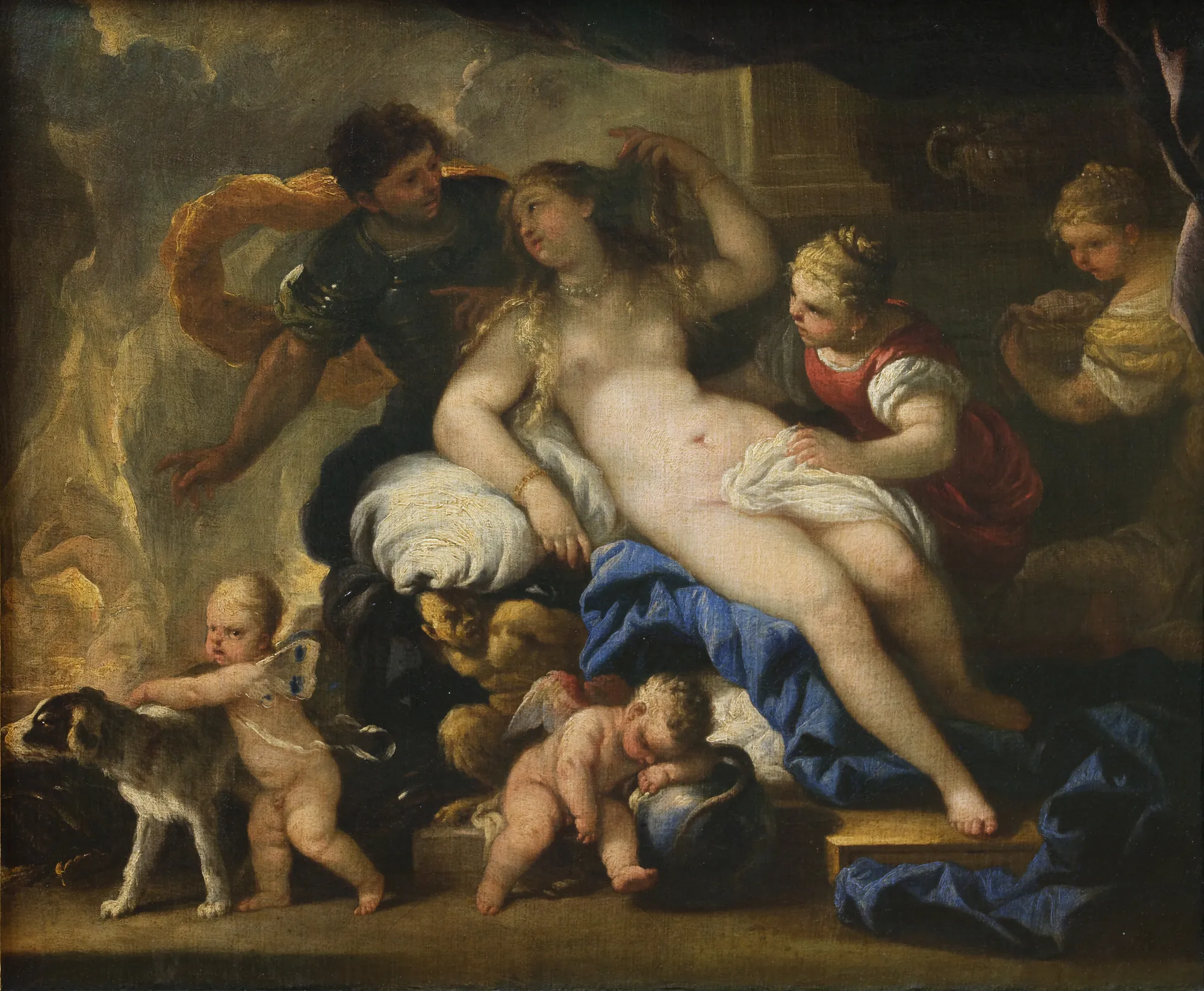 Mars and Venus in Vulcan's Forge