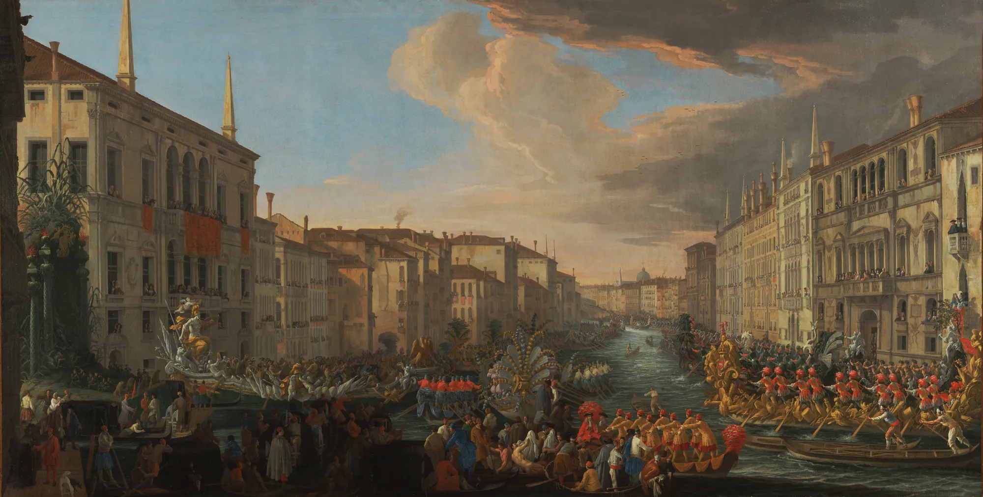 Regatta on the Grand Canal in Honor of Frederick IV, King of Denmark