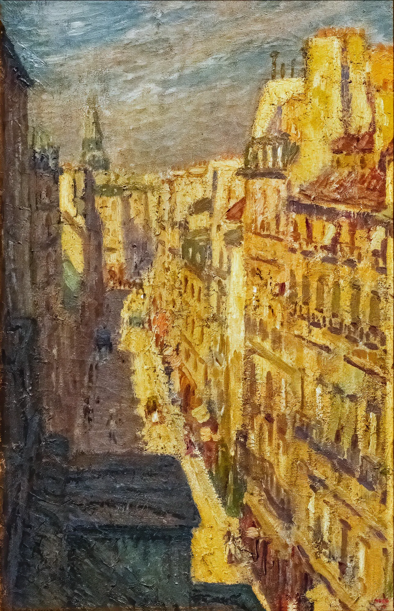 A Paris Street (Winter Sunshine)