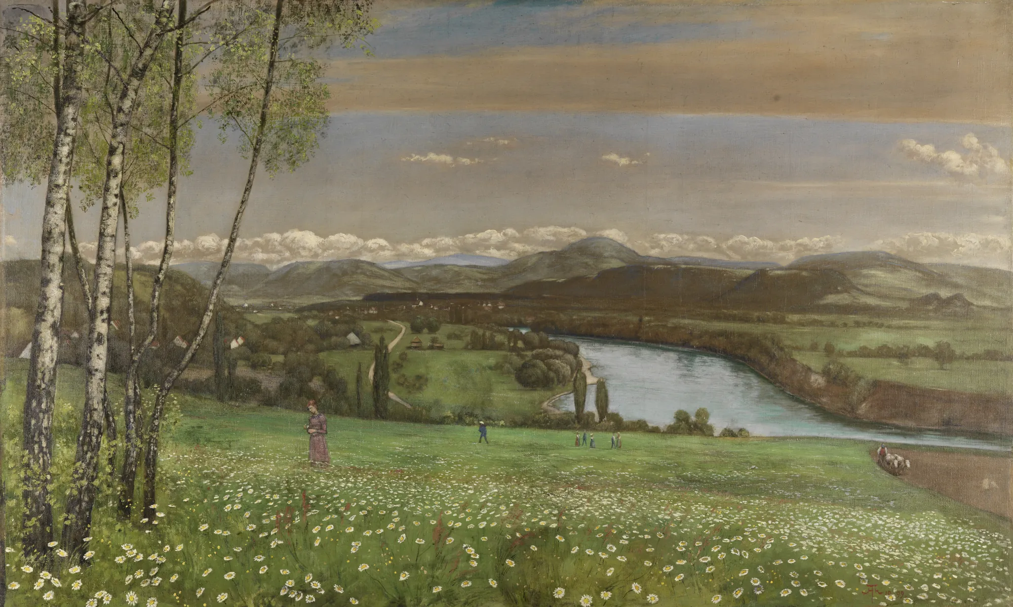 The Rhine Valley near Säckingen