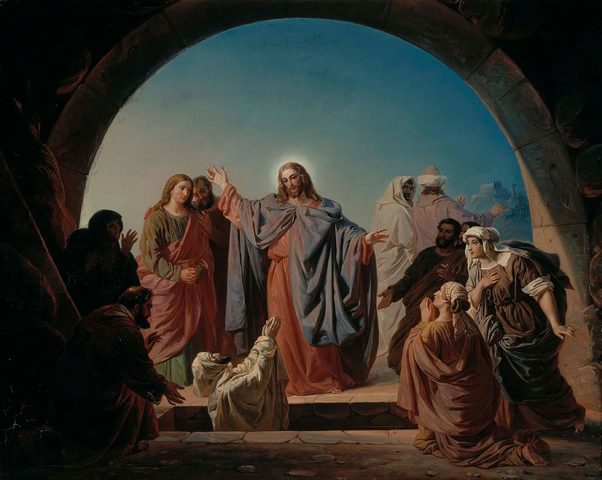 Jesus Wakes Lazarus