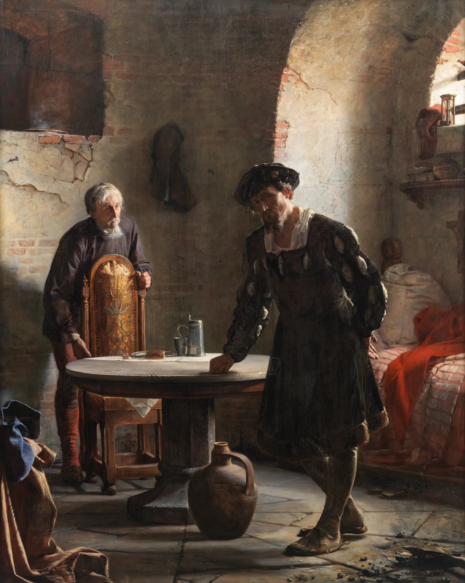 Christian II in Sønderborg Castle