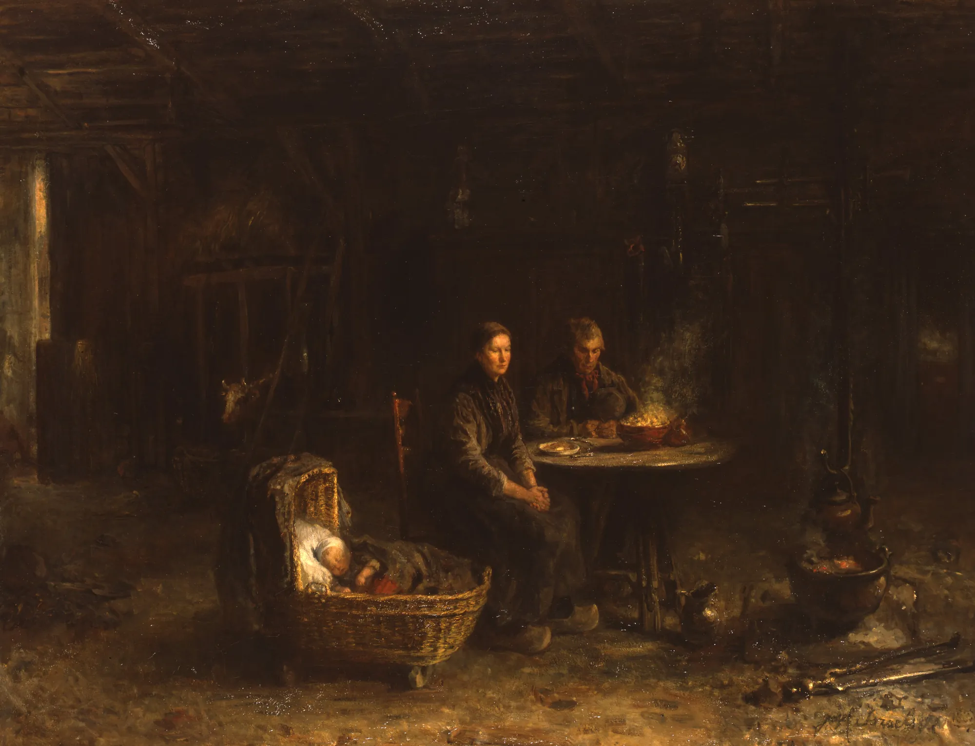 Midday Meal in a Peasant Home near Carelshaven