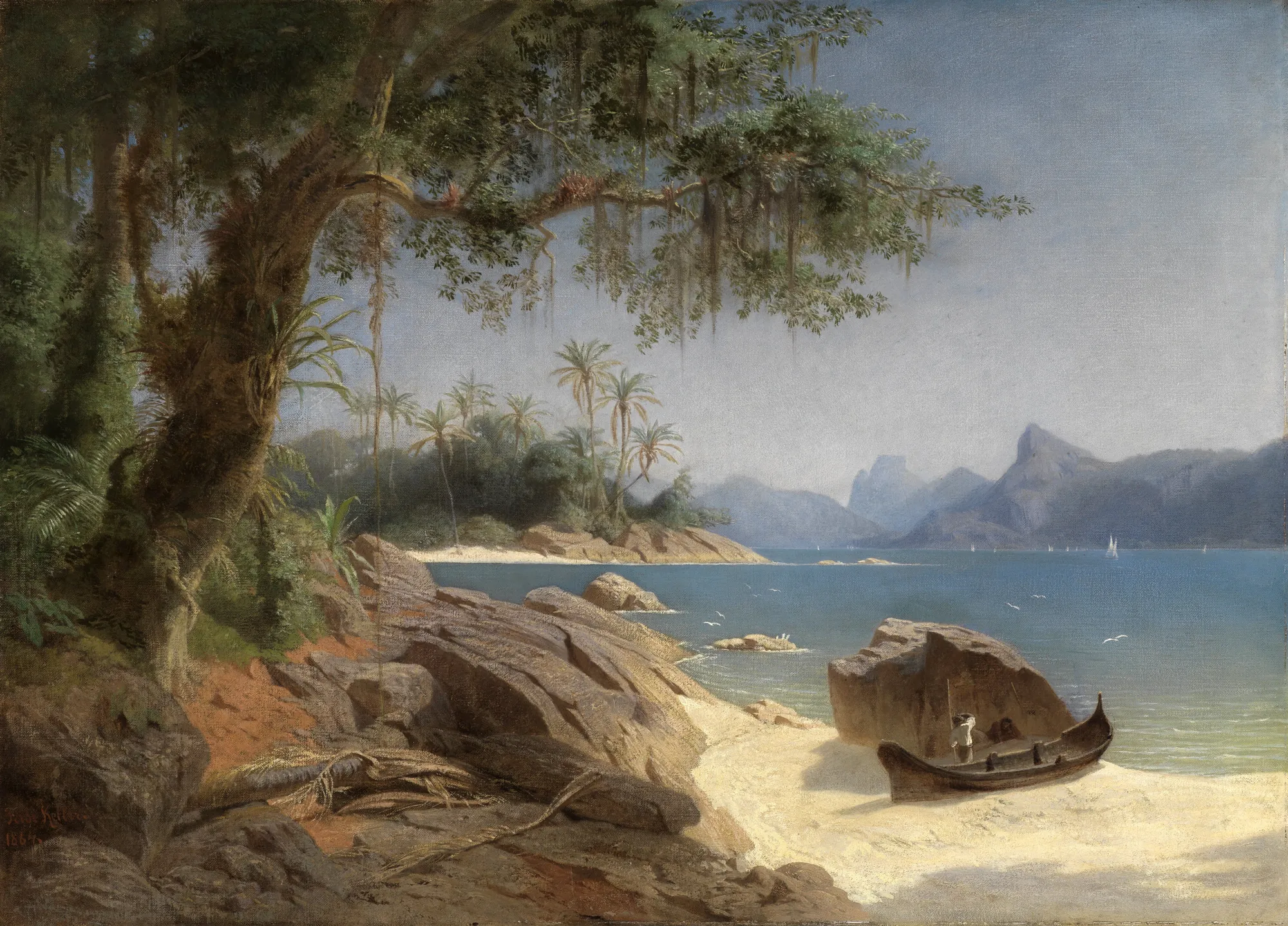 Coastal Landscape at Rio de Janeiro