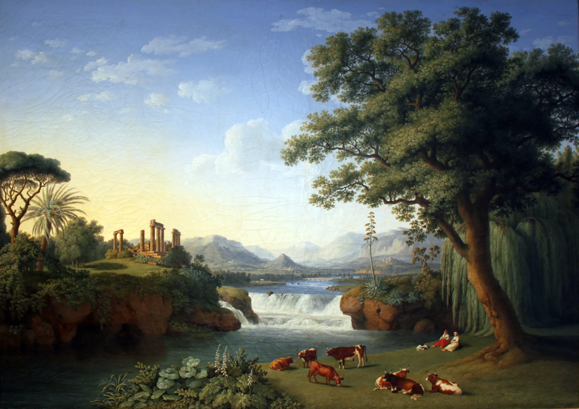 Ideal Landscape with the Temple of Juno at Agrigento