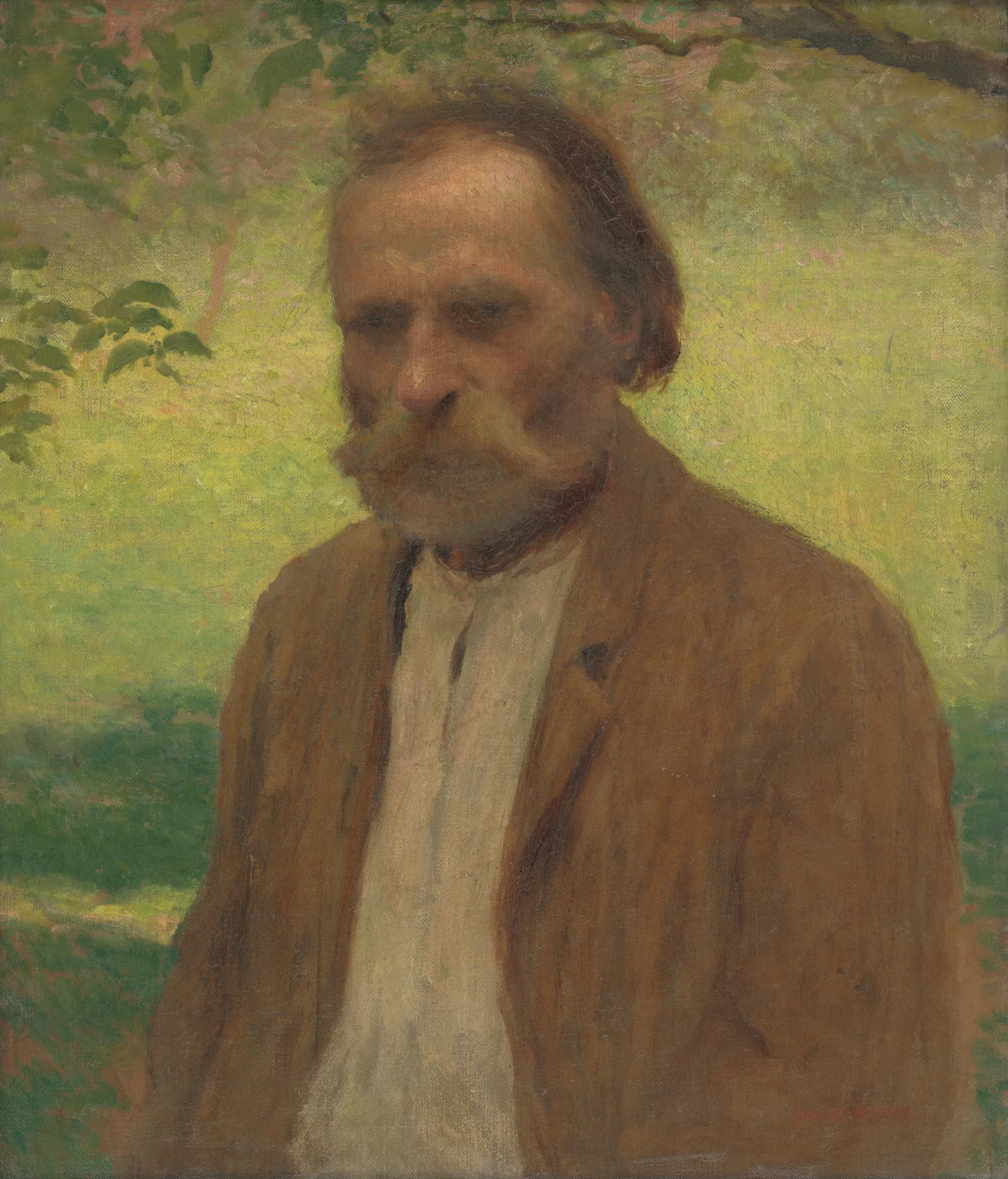 Starec v plenéri (Old Man Outdoors)