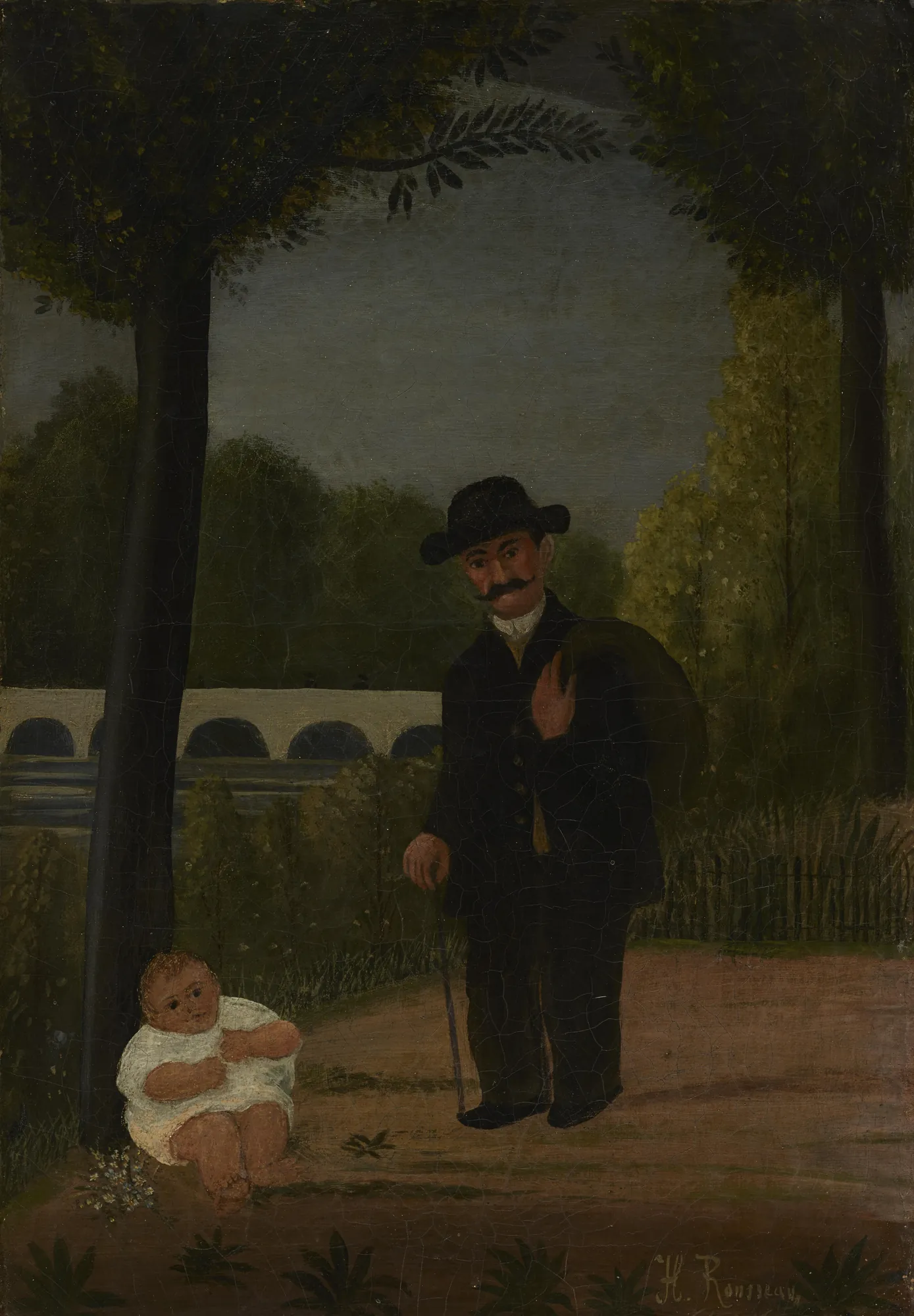 Stroller and Child