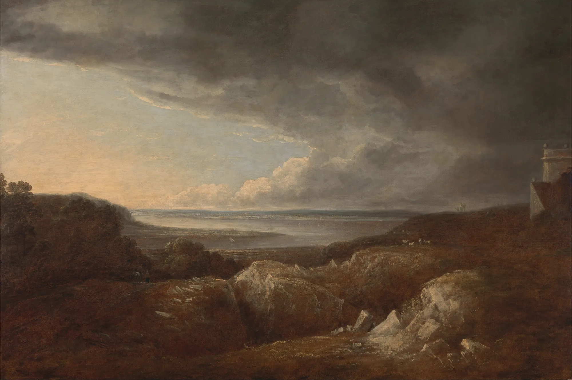 View of the River Severn, near King's Weston