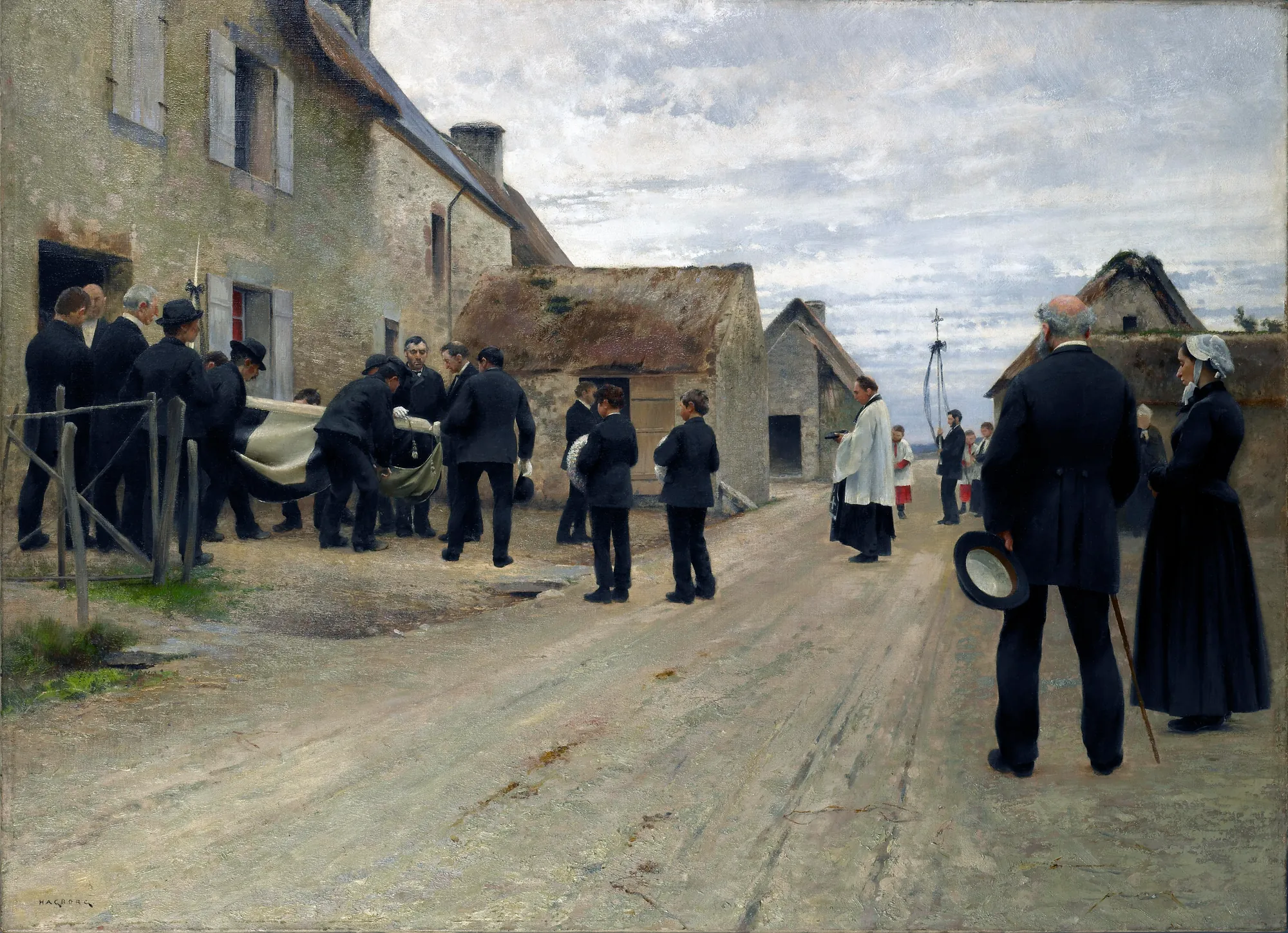Burial of a Sailor in a Manche Village