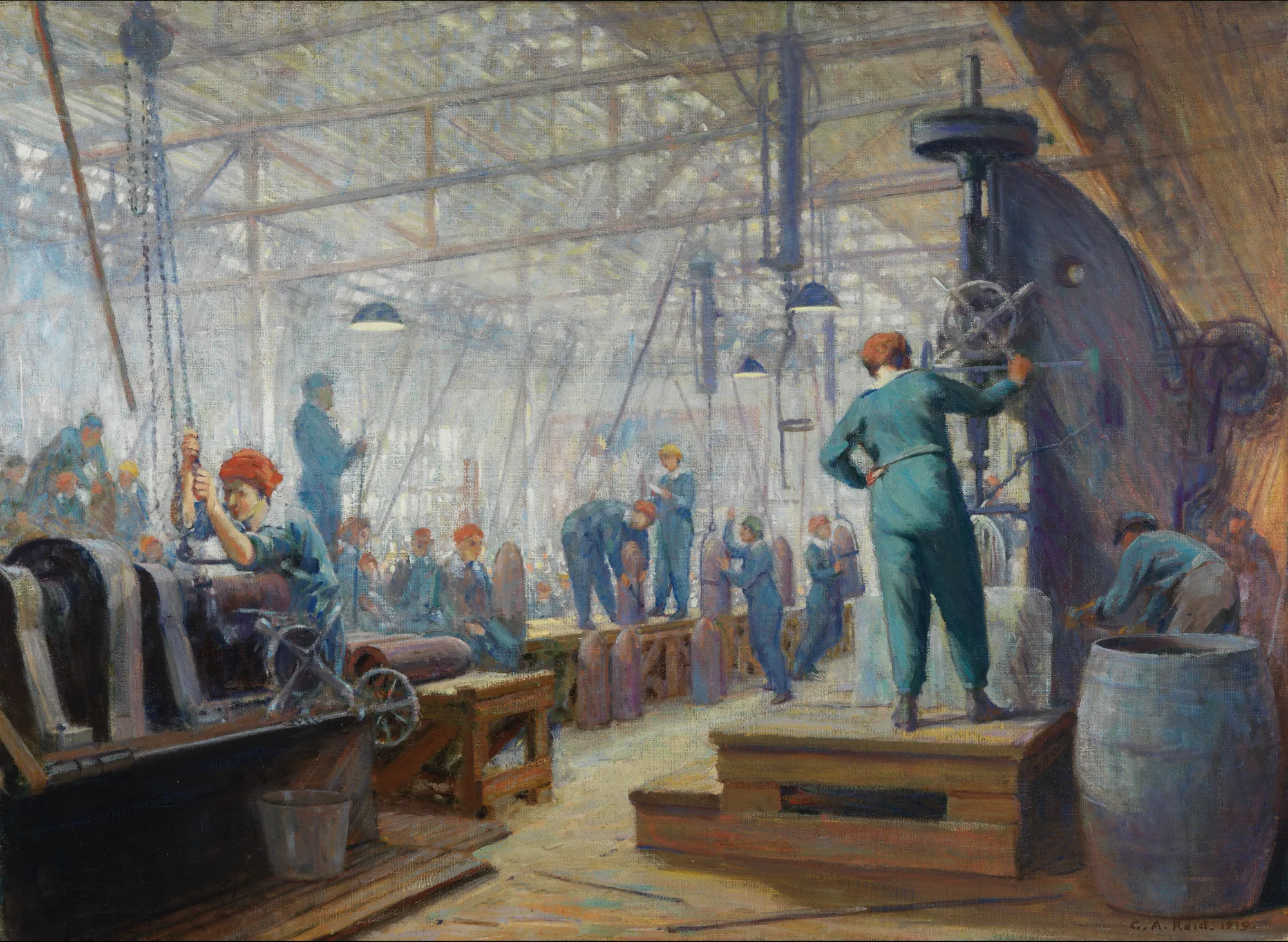 Women Operators at Russell Motor Works, Toronto