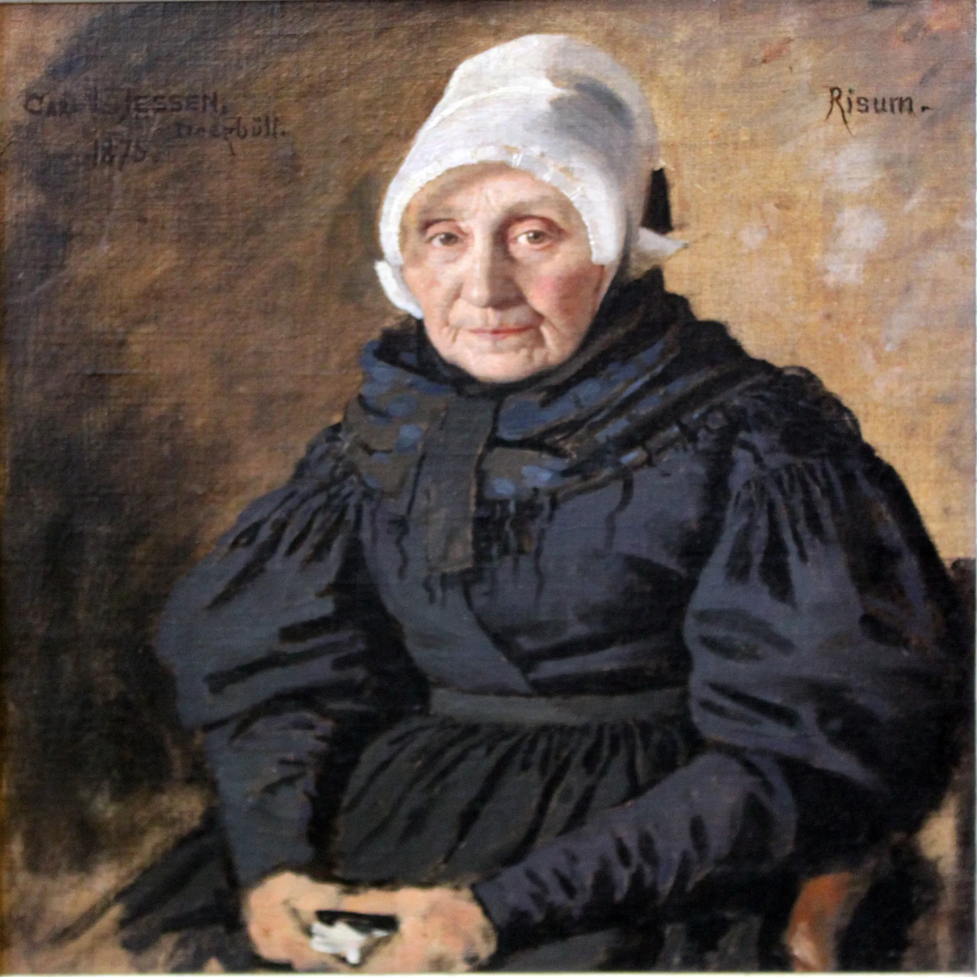 Portrait Study of an Old Woman from Risum