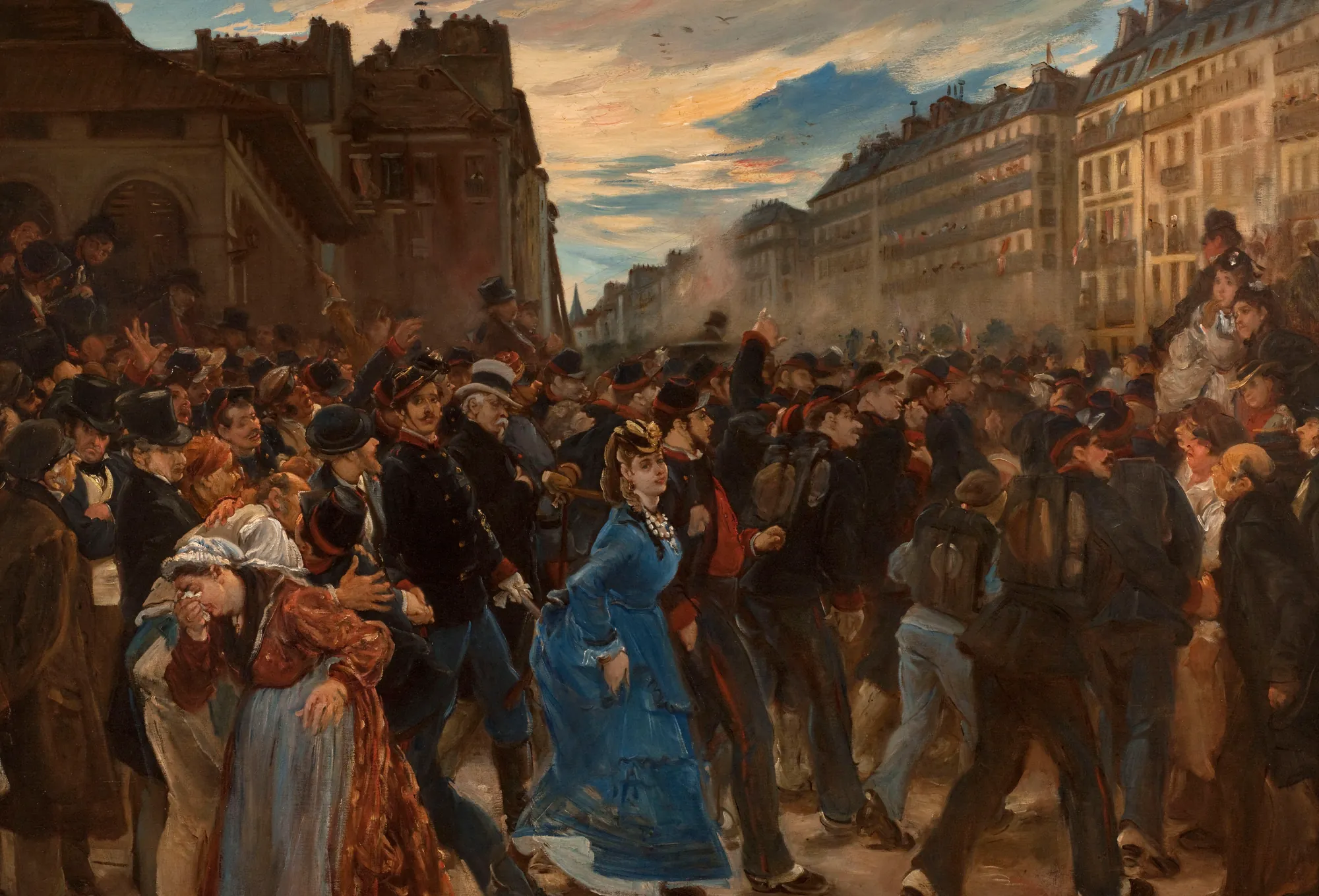 Departure of the Mobile Guards, July 1870