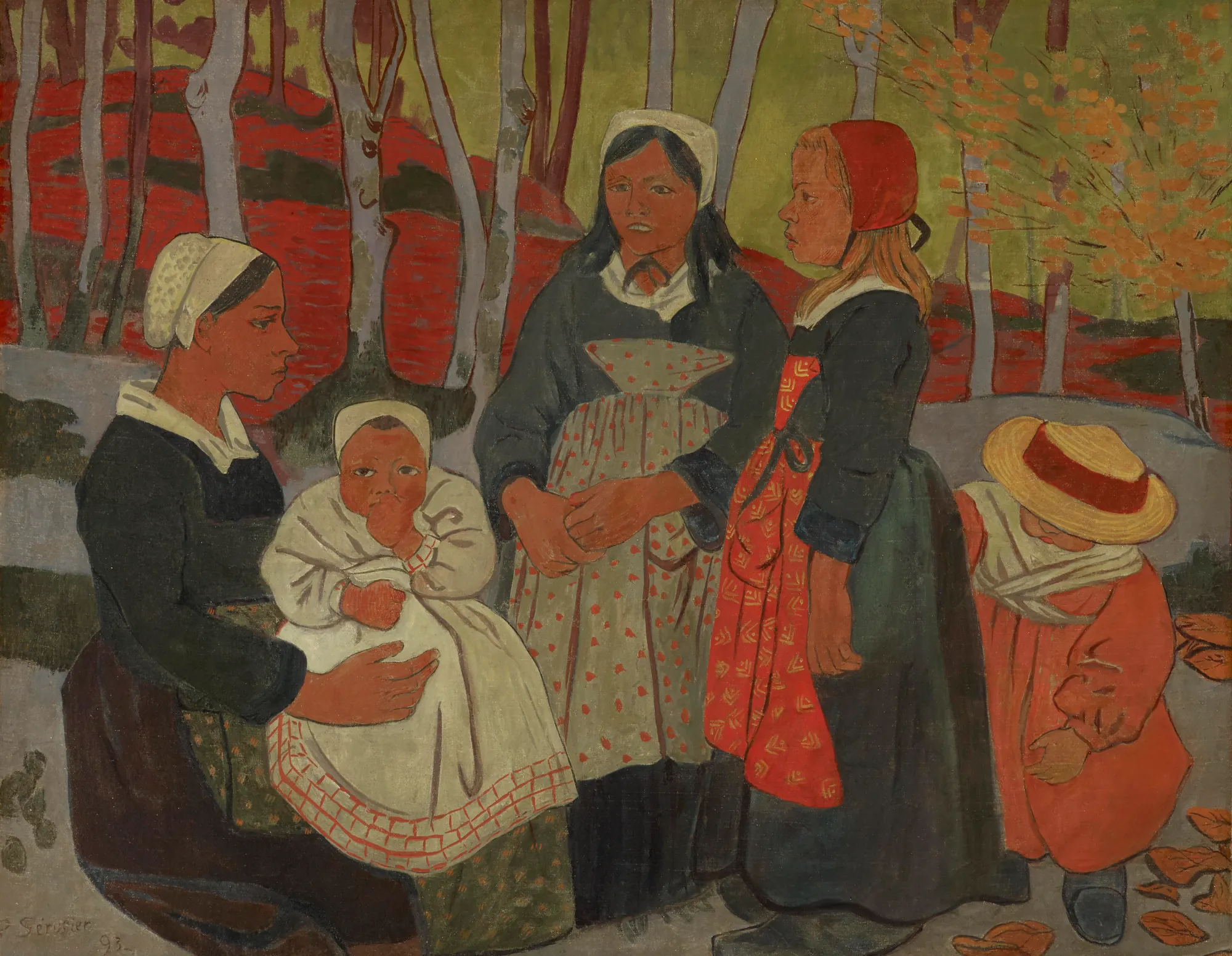 Bretons in the Forest of Huelgoat