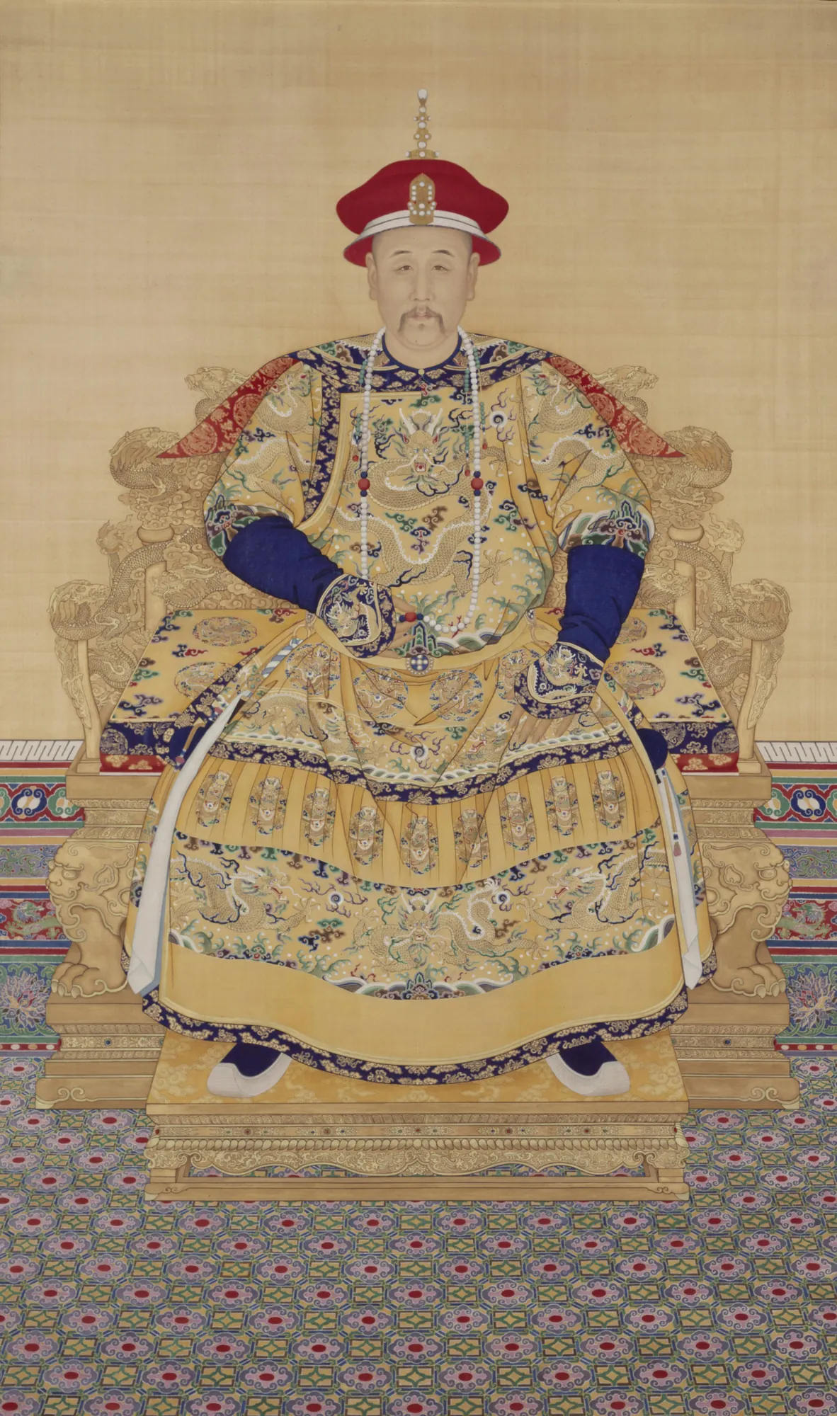 Portrait of the Yongzheng Emperor in Court Dress
