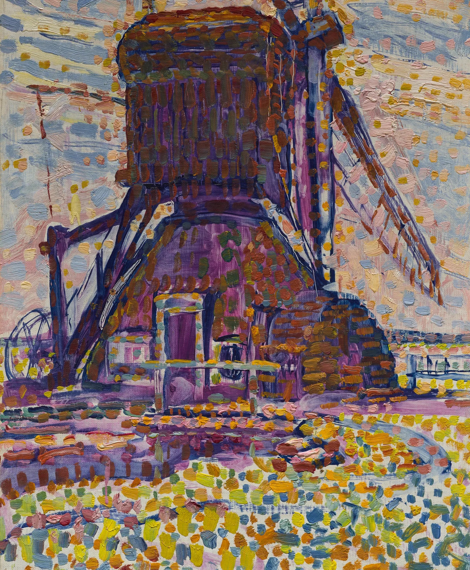 The Winkel Mill, Pointillist Version