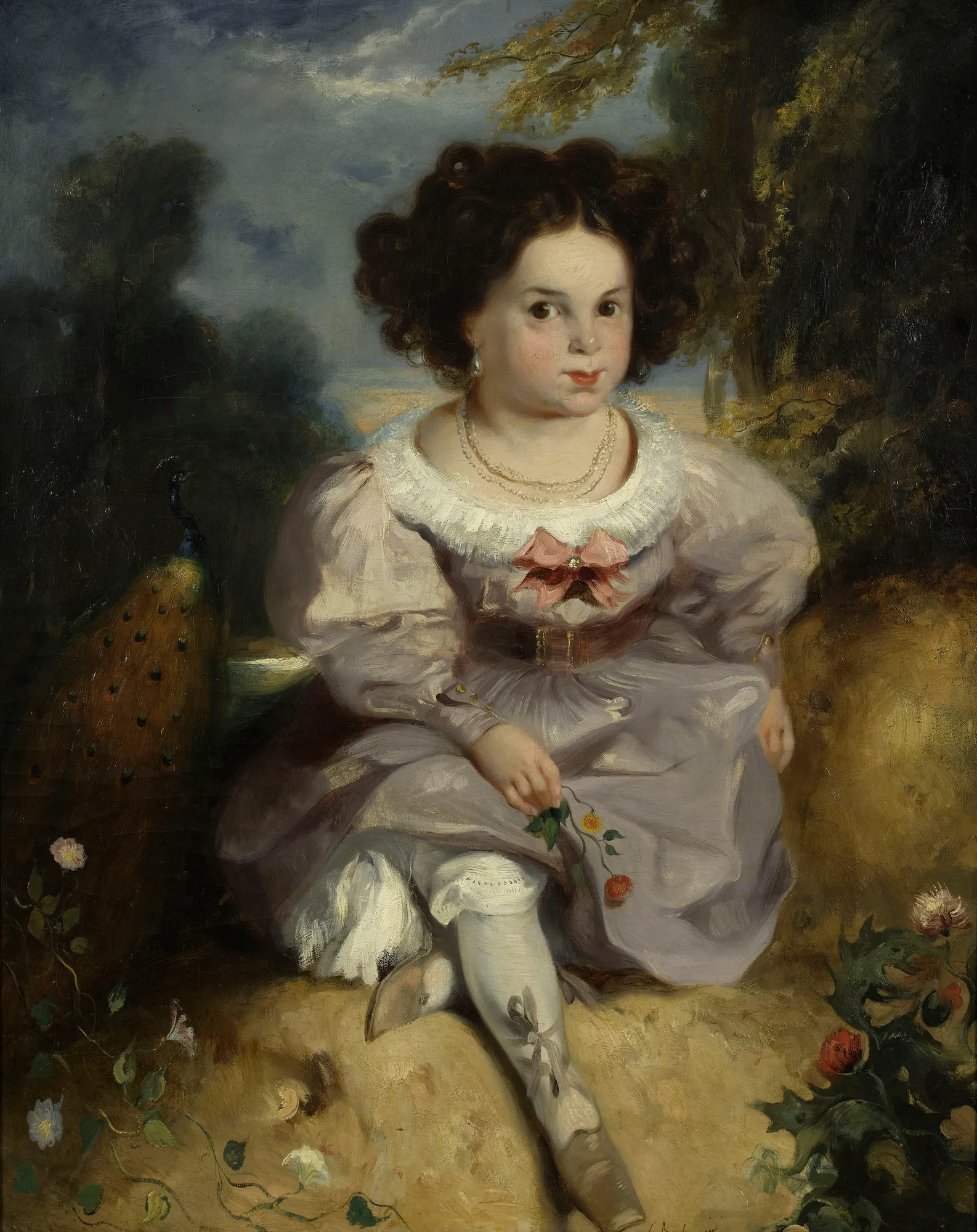 Léopoldine Hugo at the Age of Four