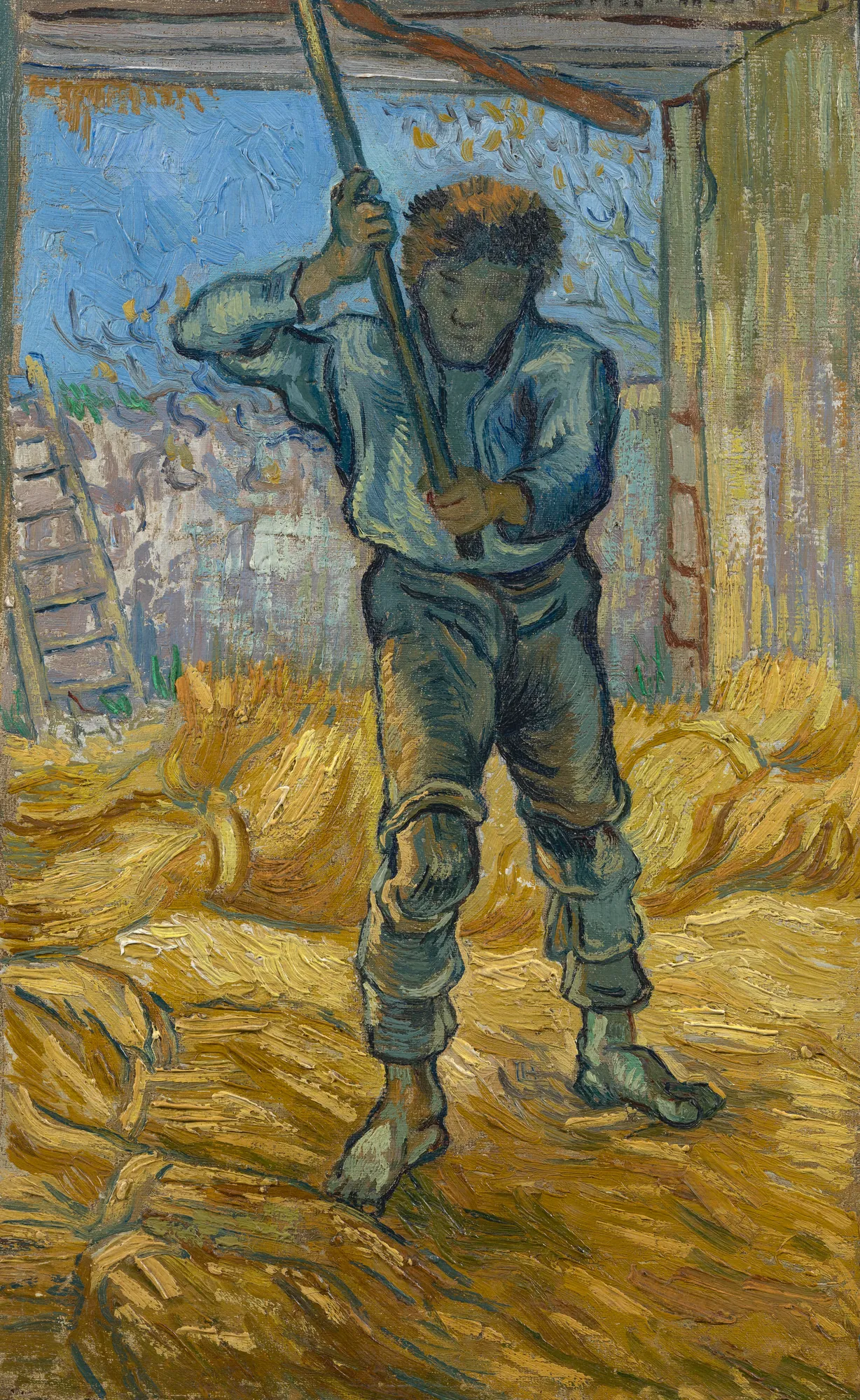 The Thresher (after Millet)