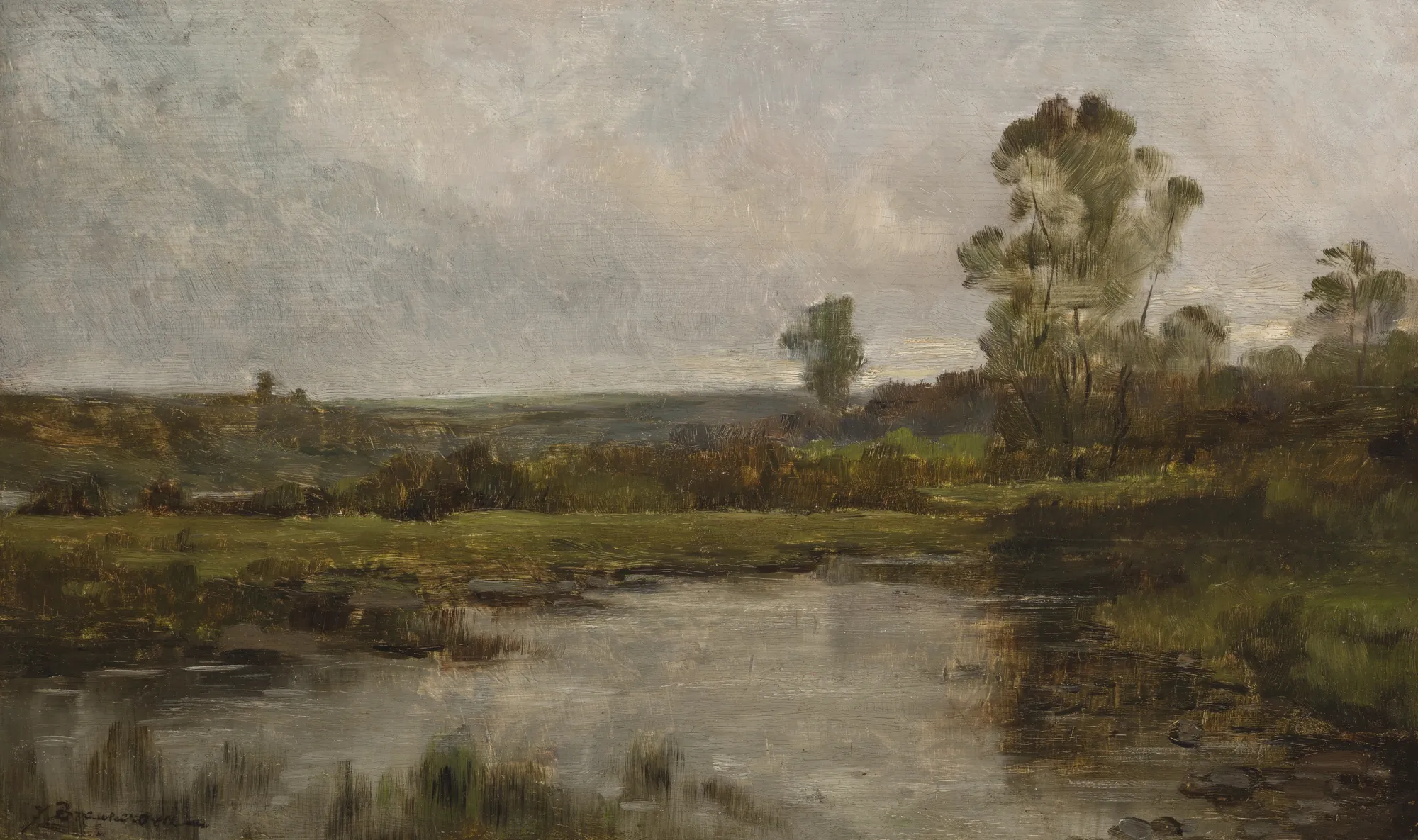 Vltava Creek in Roztoky