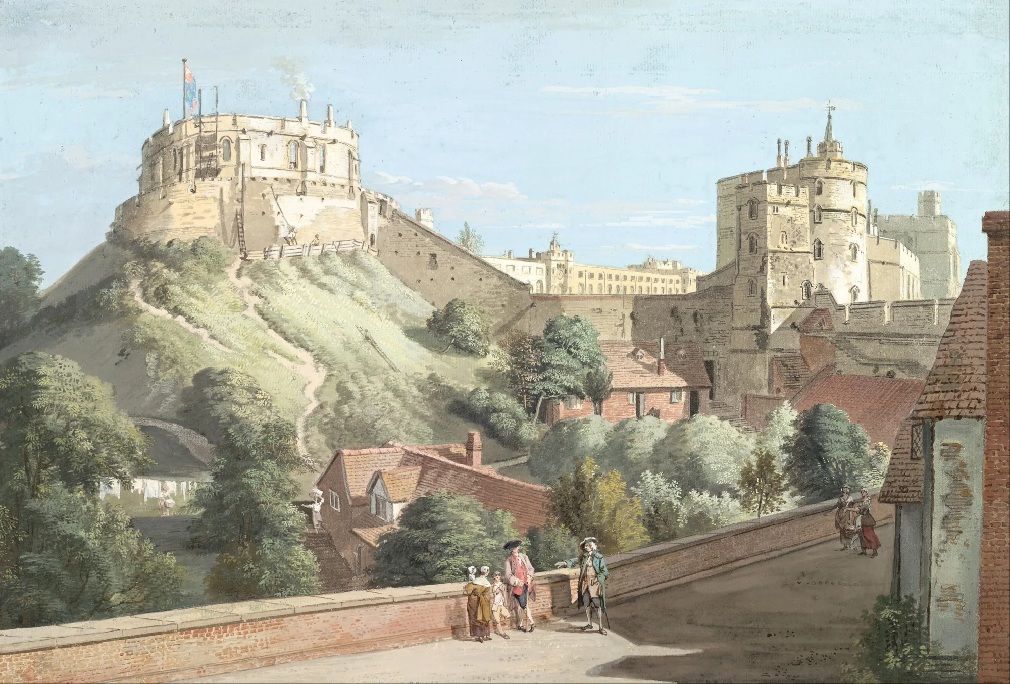 Windsor Castle: The Round Tower, Royal Court and Devil's Tower