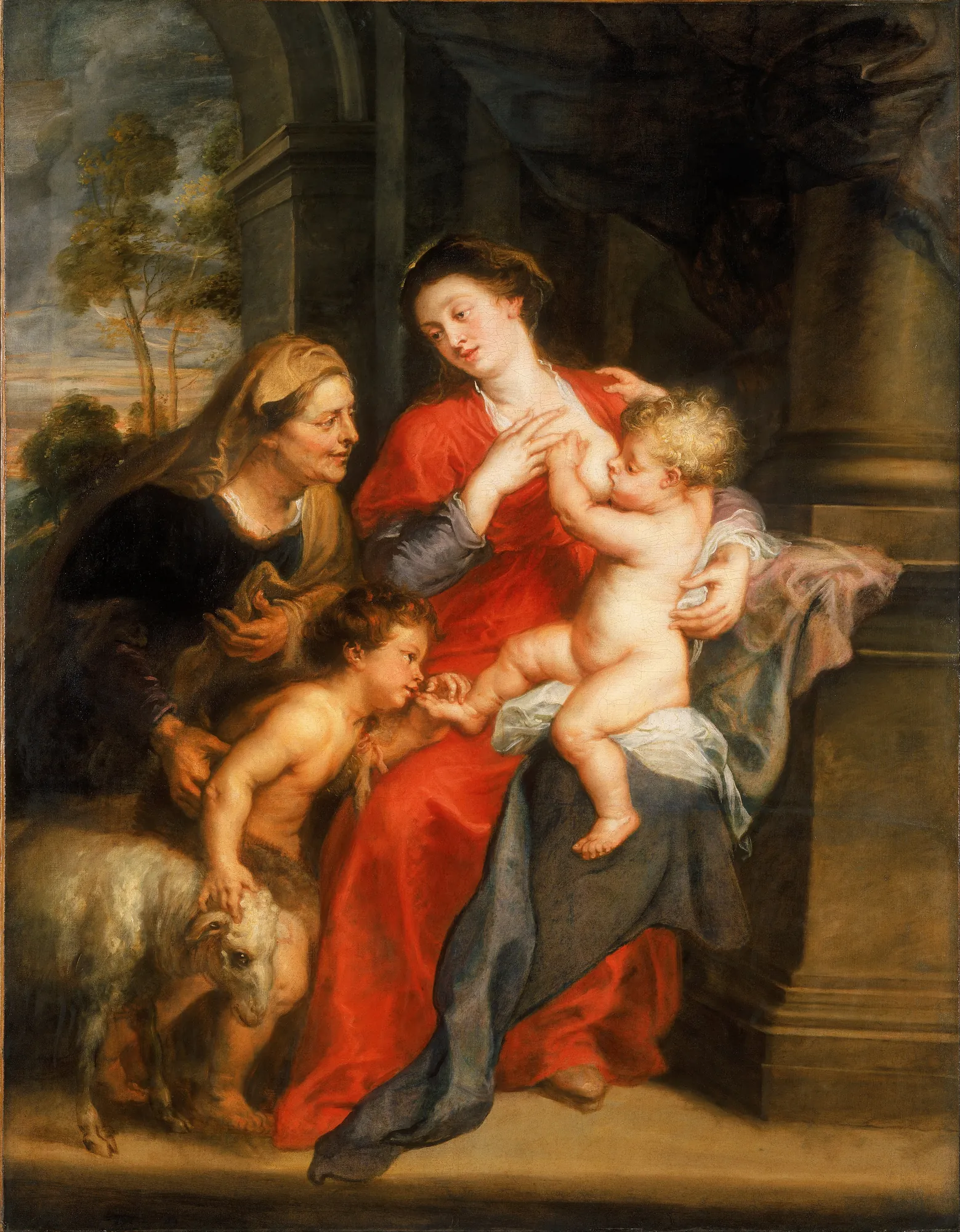 The Virgin and Child with St. Elizabeth and John the Baptist