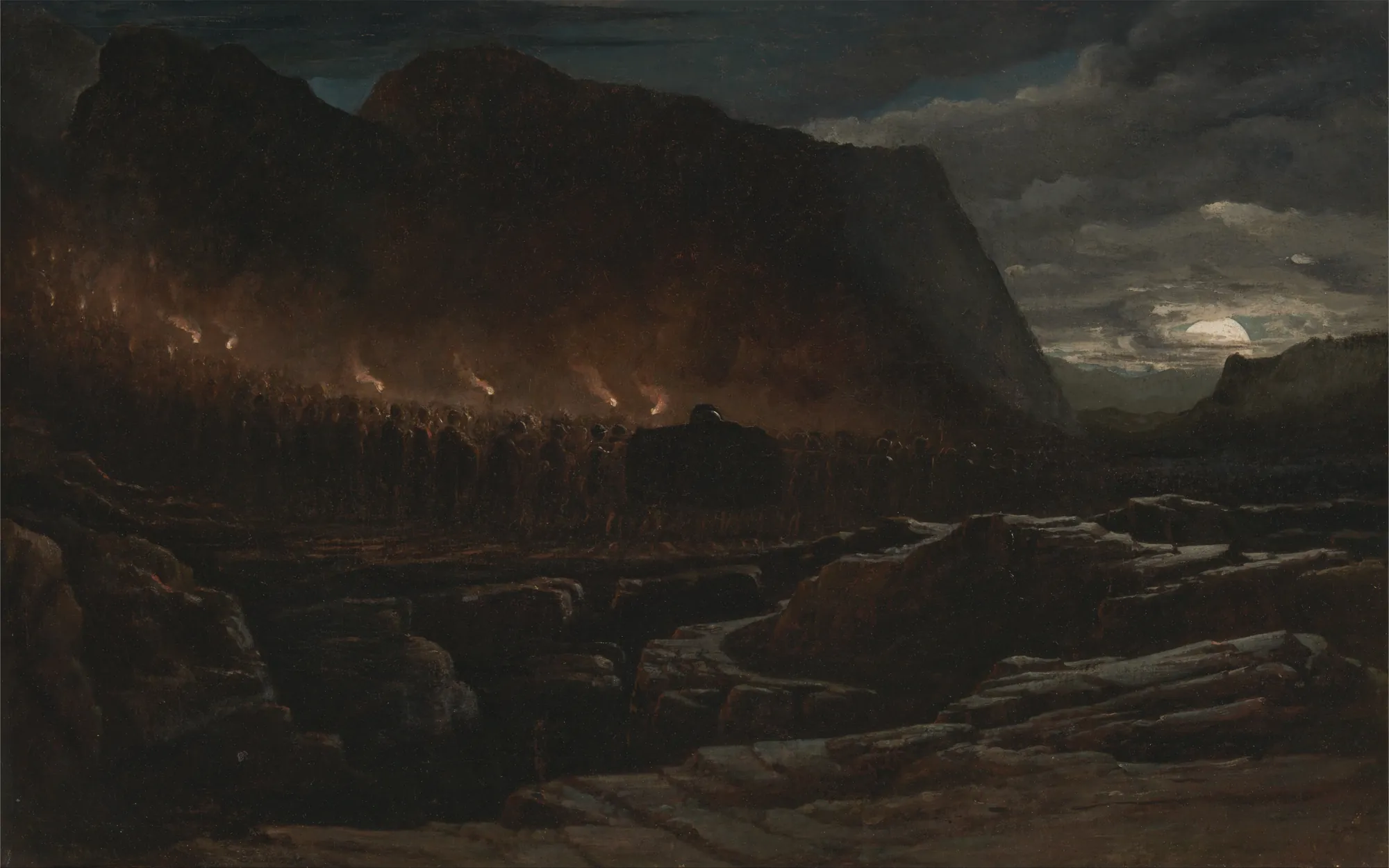 A Mountain Chieftain's Funeral