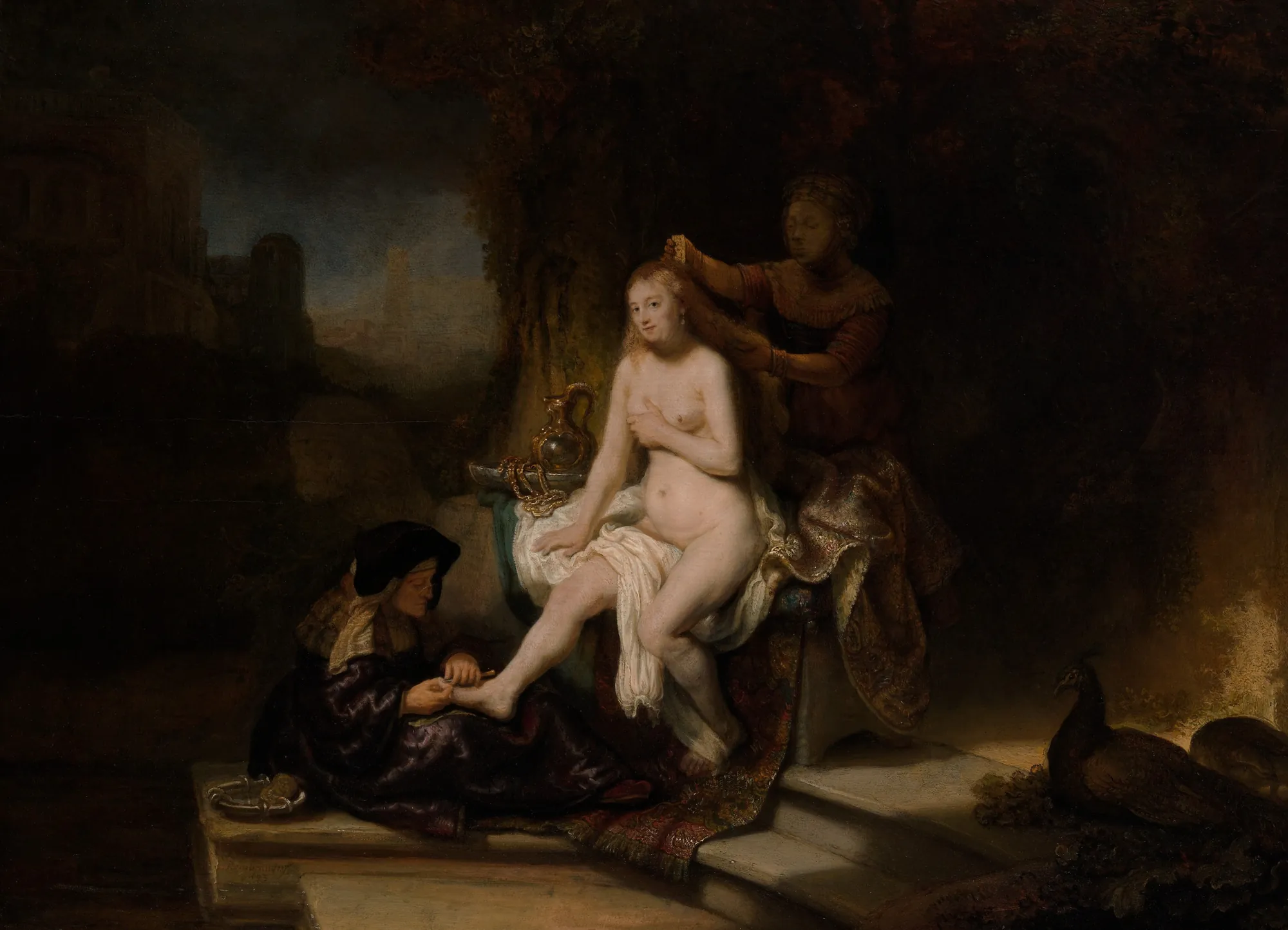 Bathsheba at her Toilette