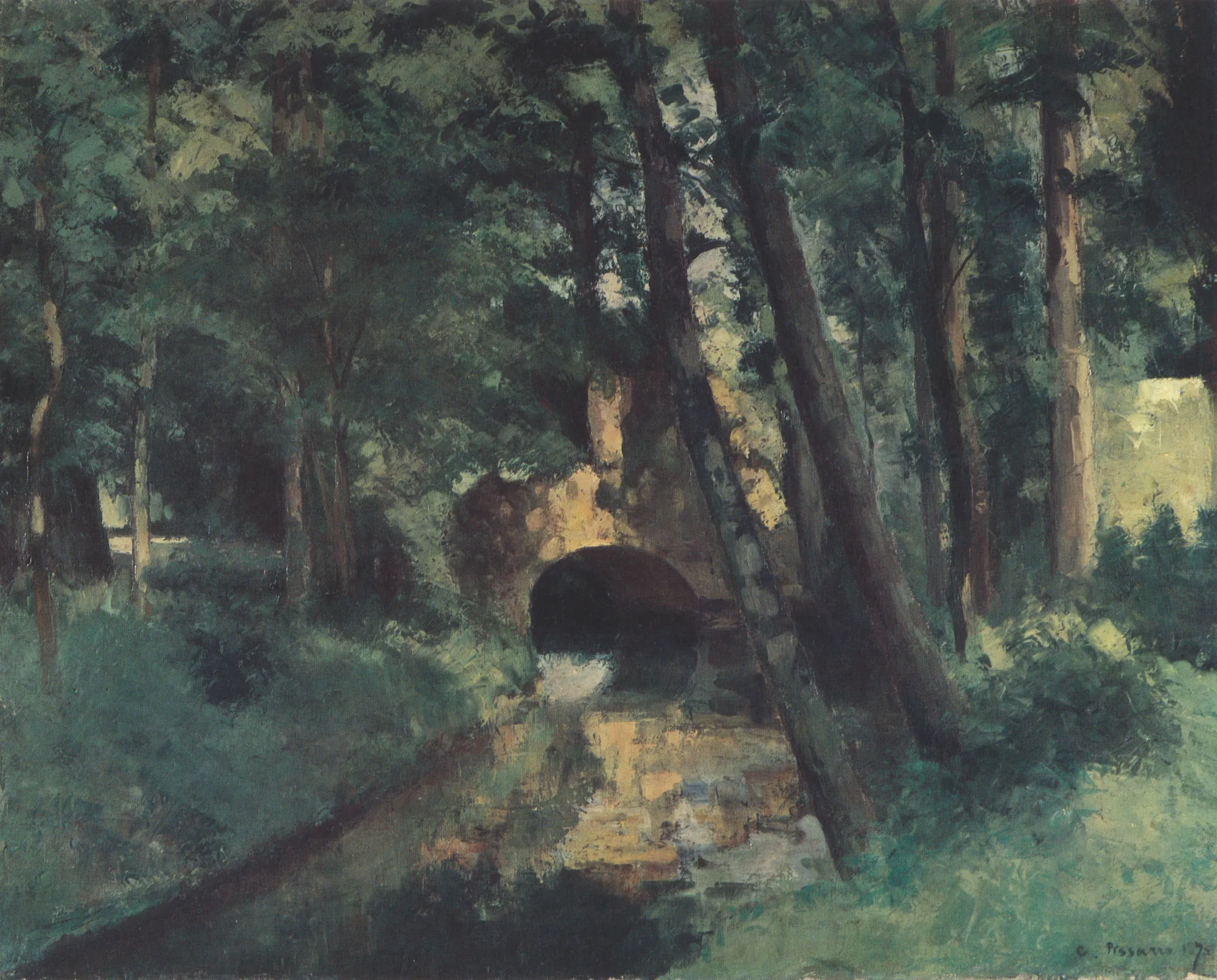 The Small Bridge, Pontoise