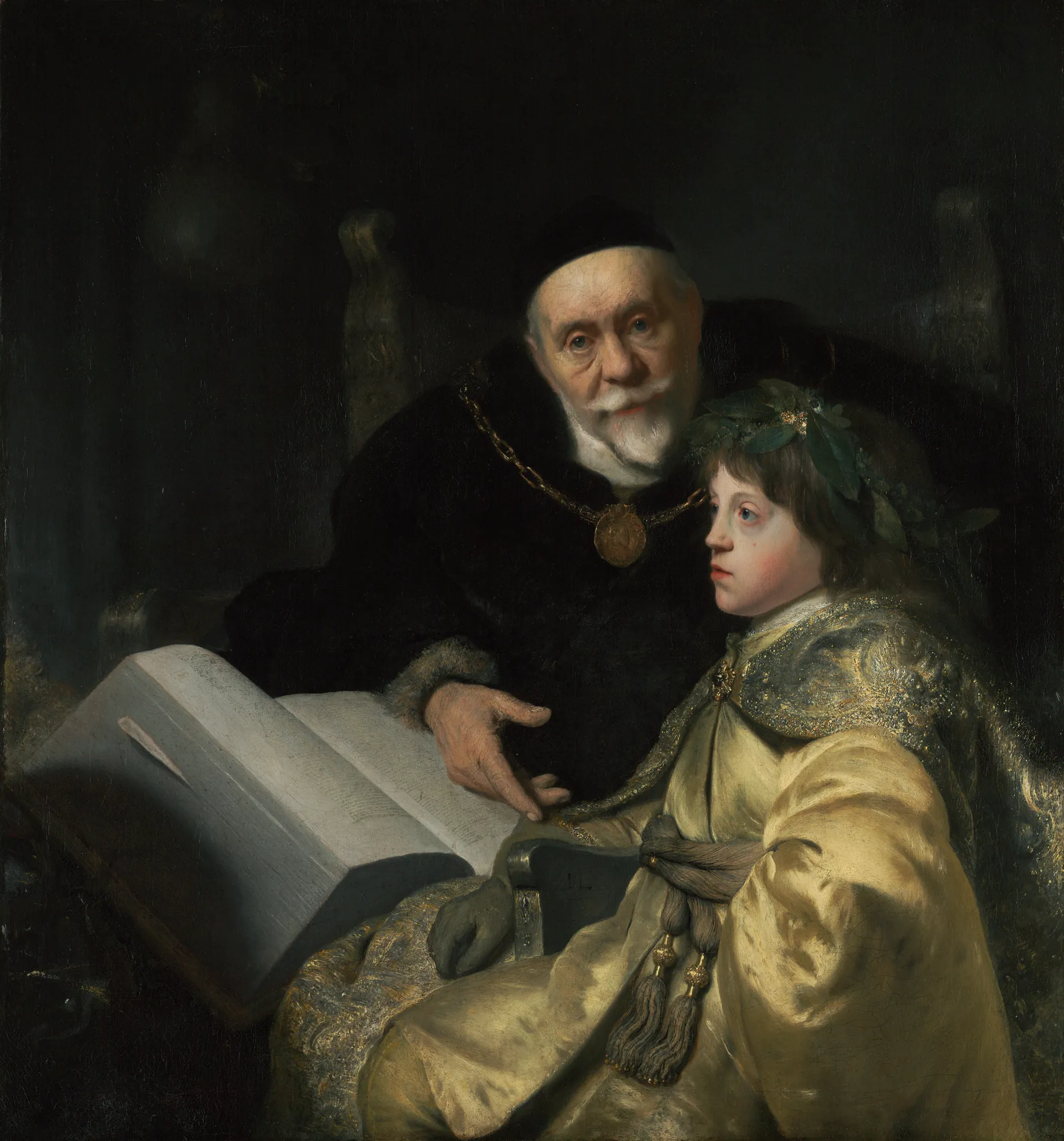Prince Charles Louis of the Palatinate with his Tutor