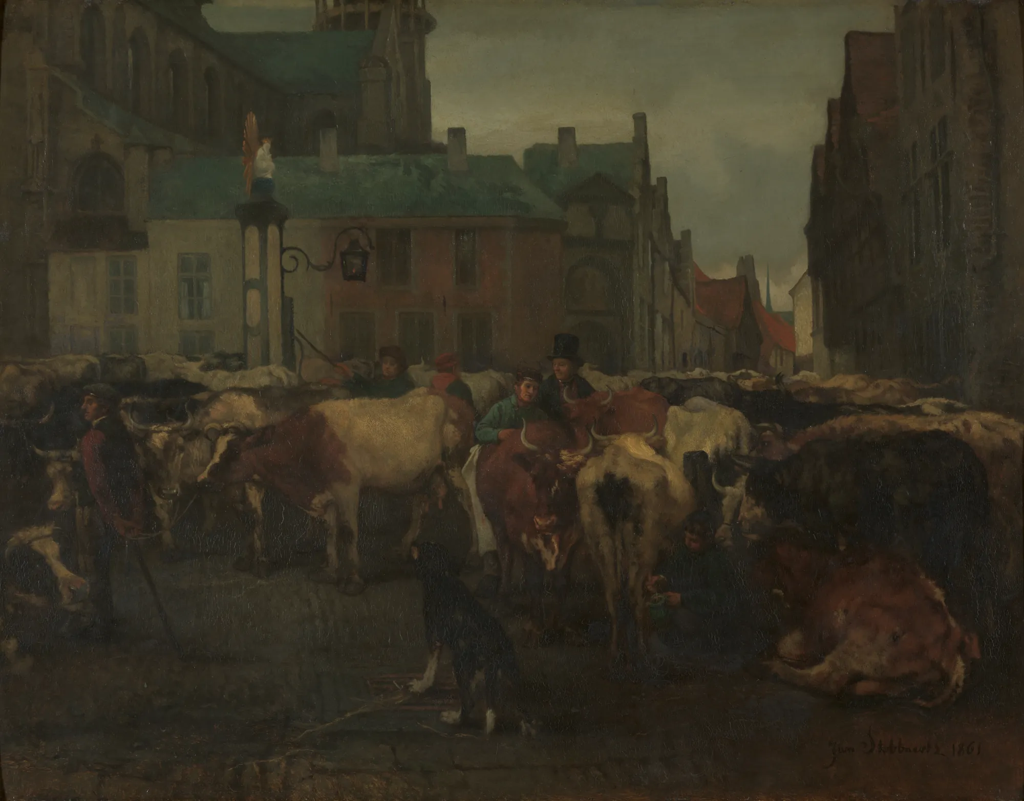 The Cattle Market in Antwerp