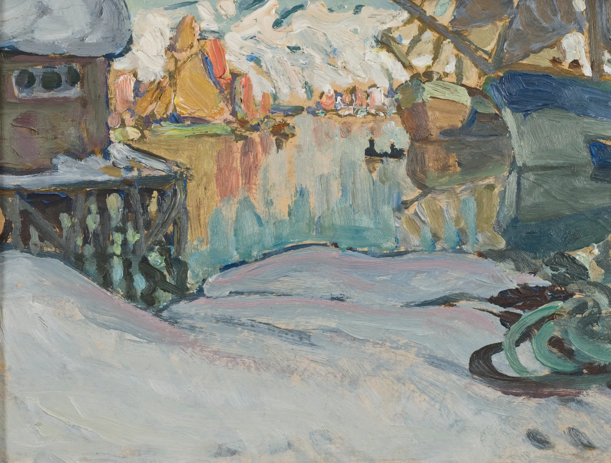 Svolvær Harbour: Study from Lofoten